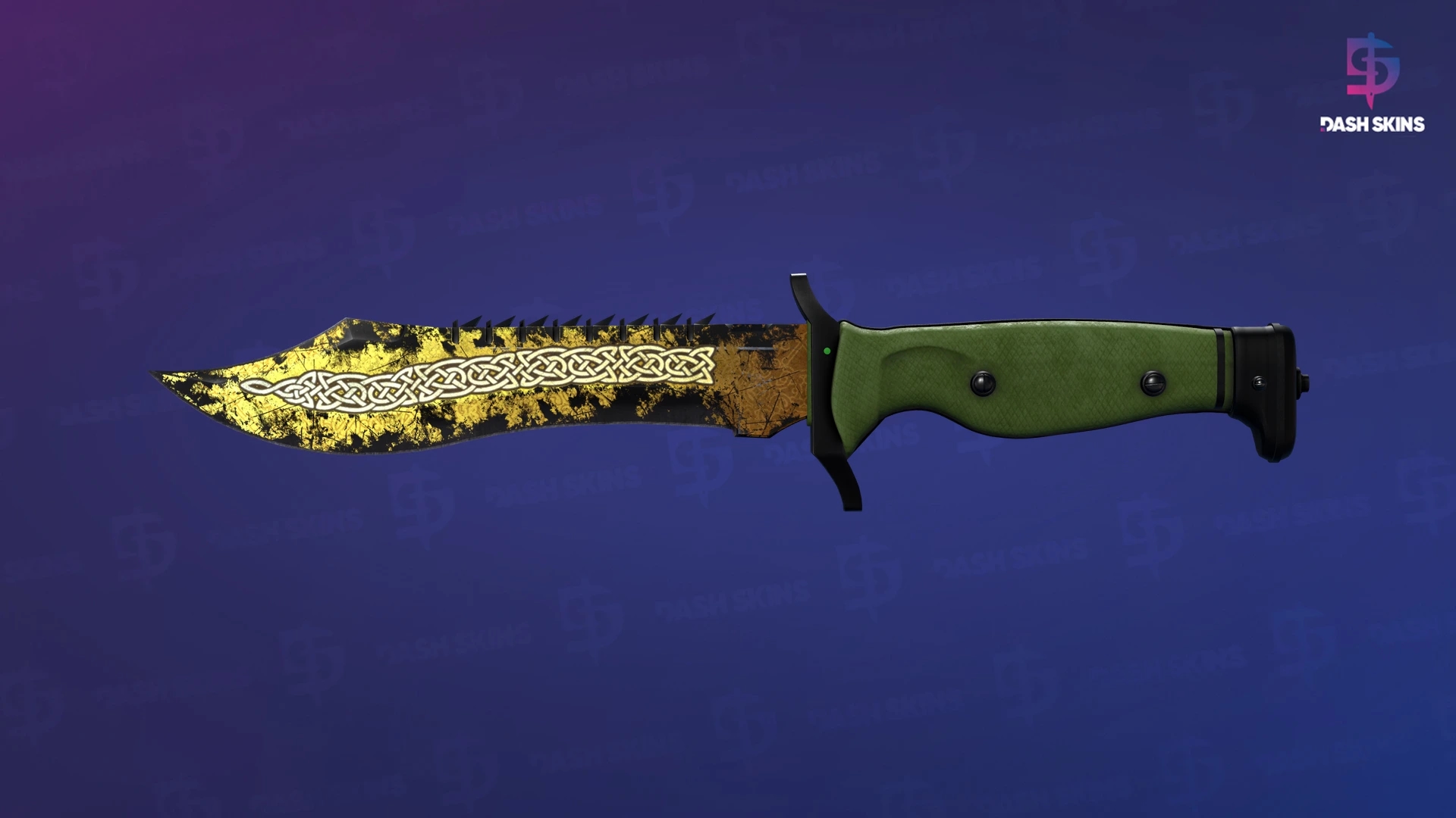 Faca Bowie (★) | Sabedoria - Backside Screenshot