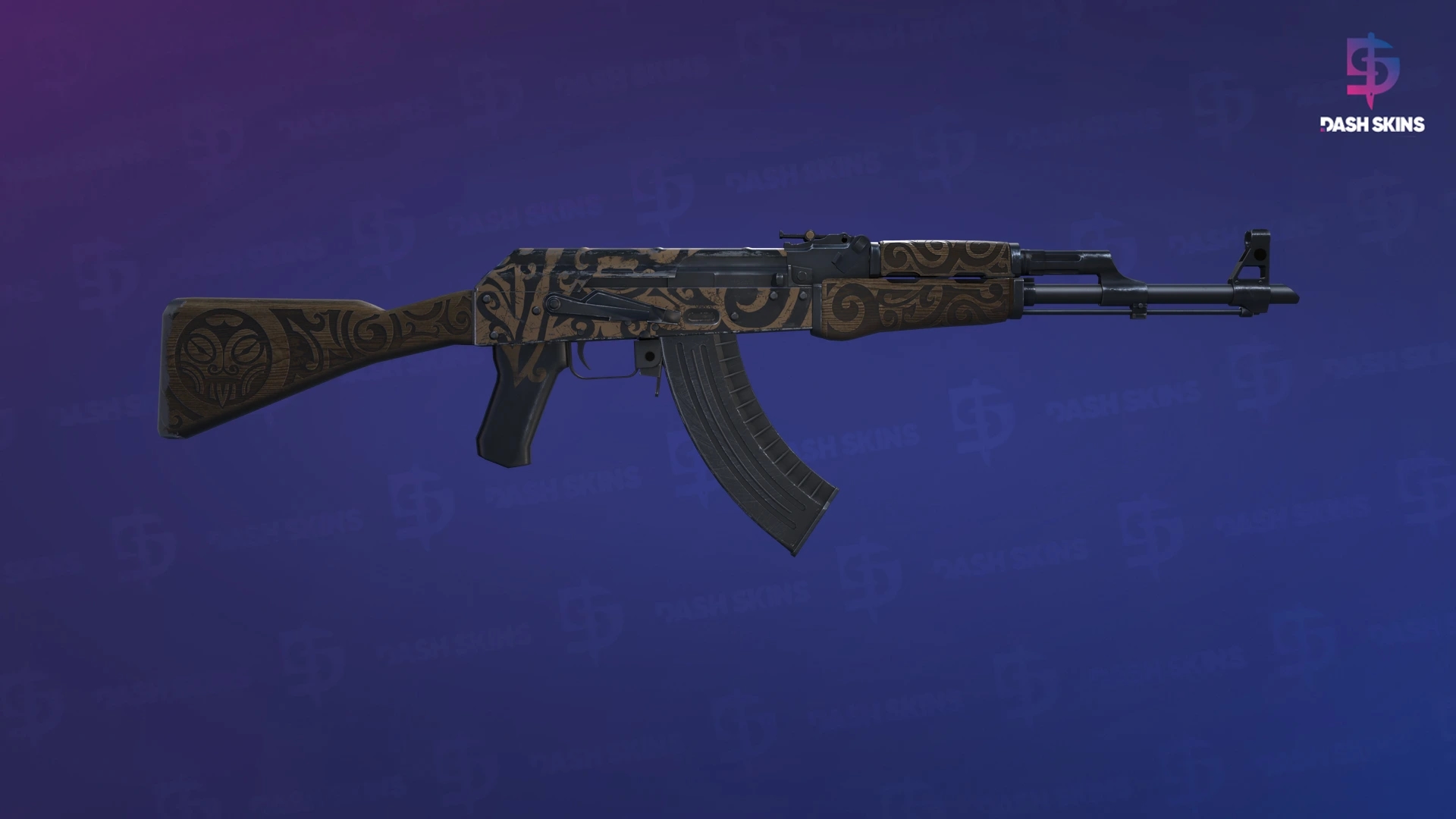 AK-47 | Inexplorada - Backside Screenshot