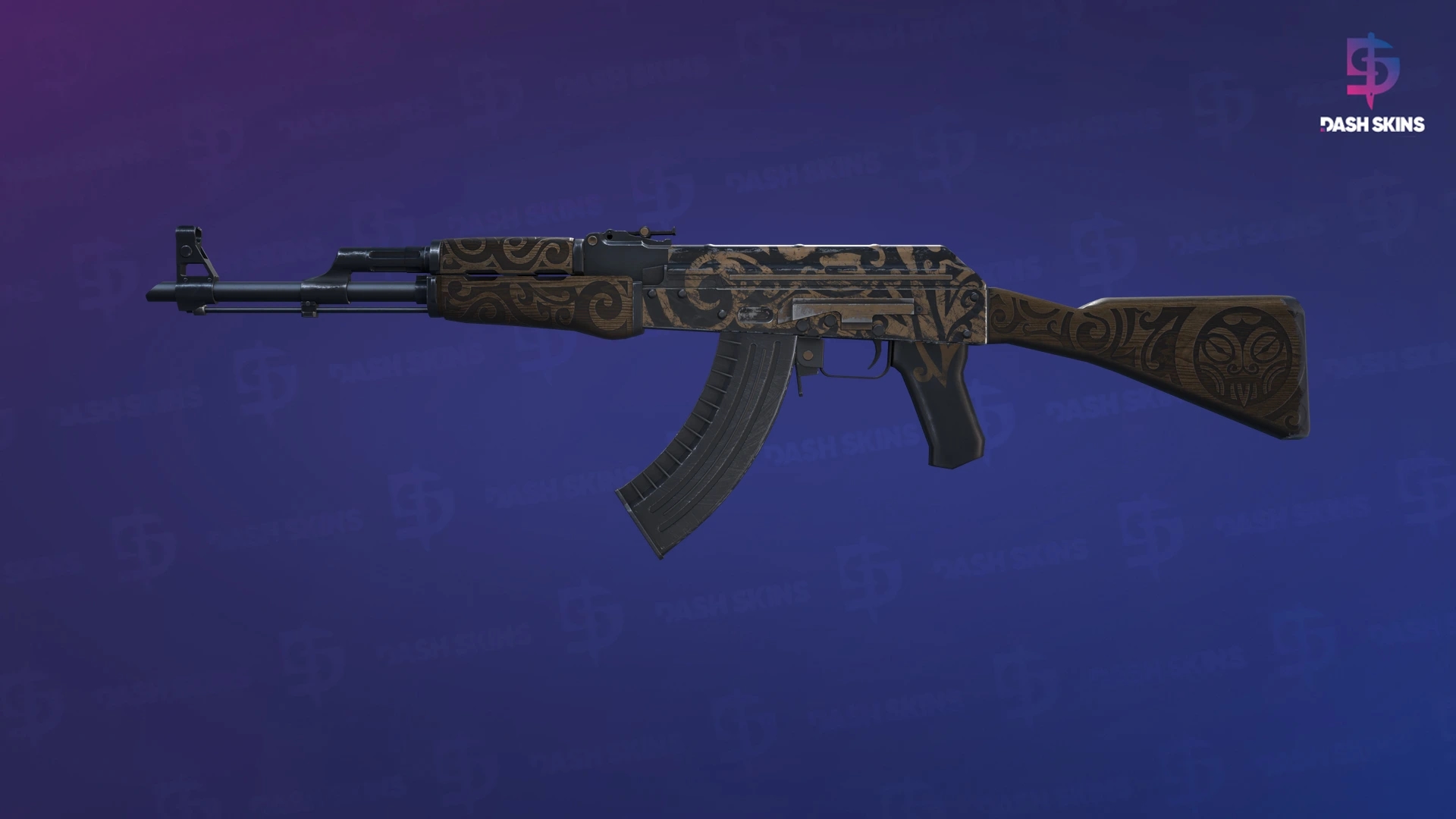 AK-47 | Inexplorada - Frontside Screenshot