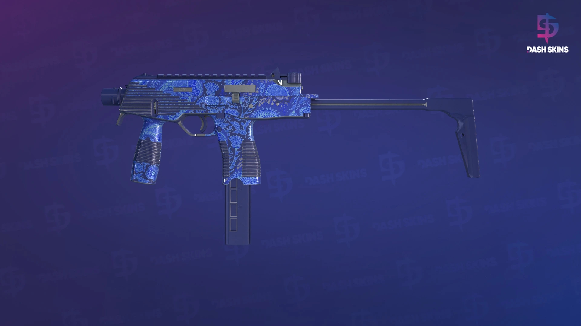 MP9 | Paisley Cobáltico - Frontside Screenshot