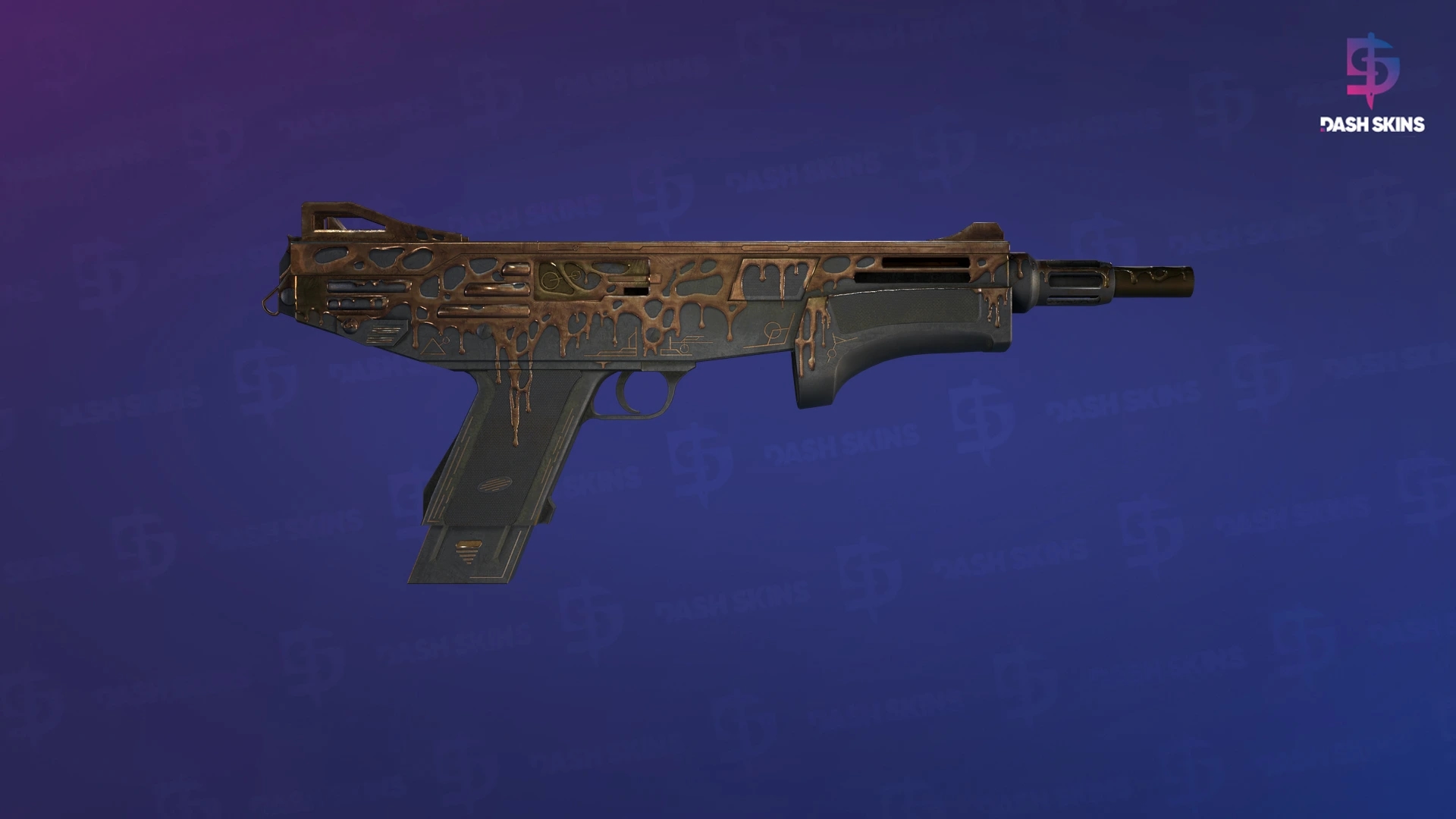 MAG-7 | Banho de Cobre - Backside Screenshot