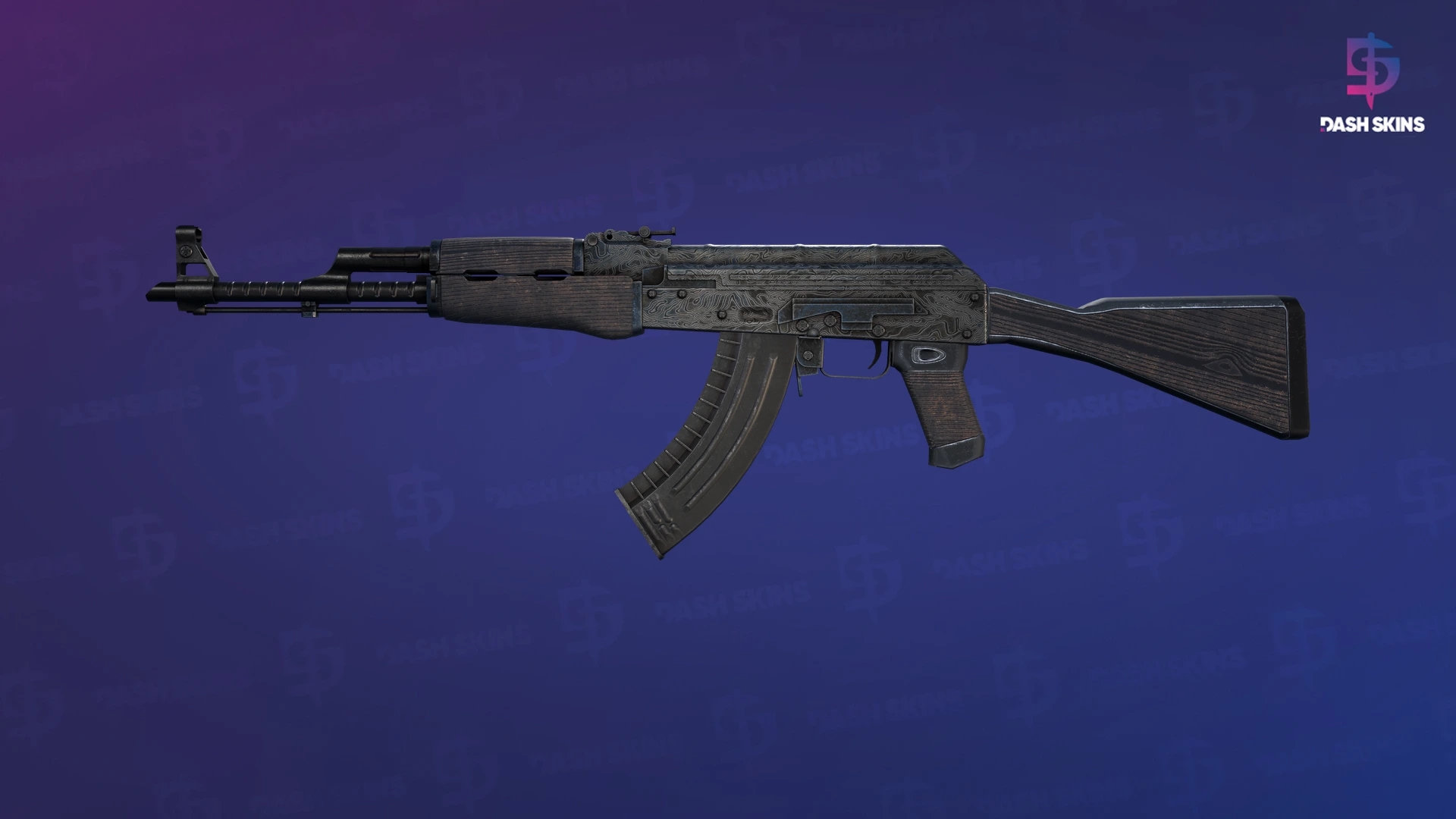 AK-47 | Delta de Aço - Frontside Screenshot