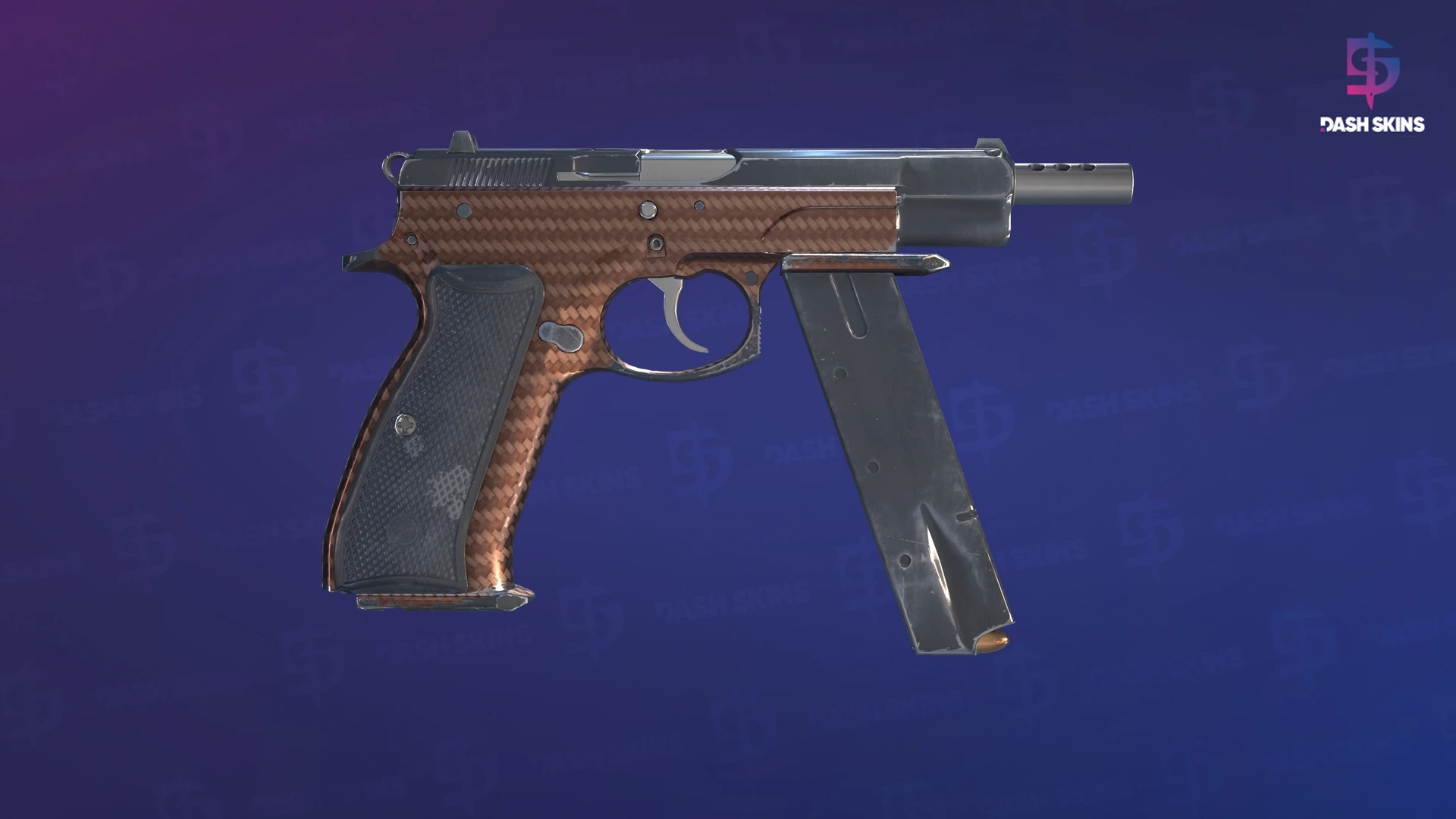 CZ75-Auto | Fibra de Cobre - Backside Screenshot