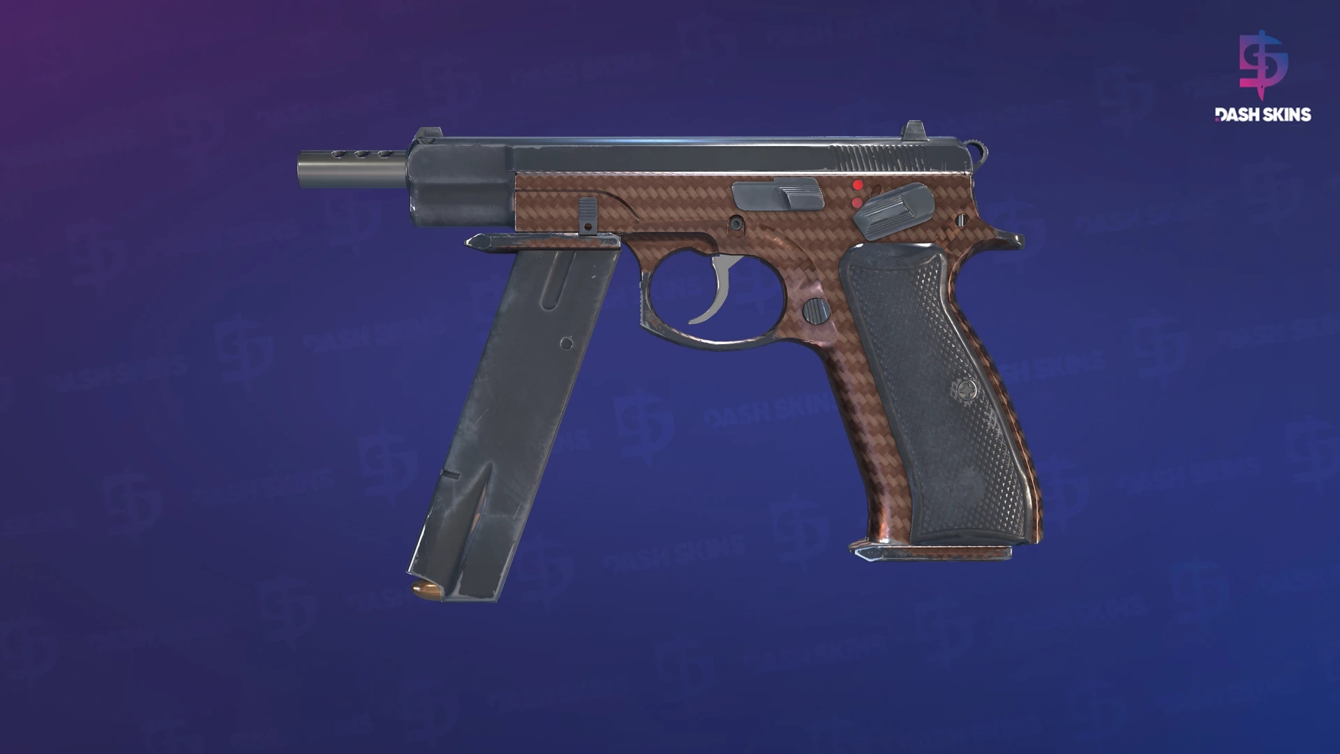 CZ75-Auto | Fibra de Cobre - Frontside Screenshot