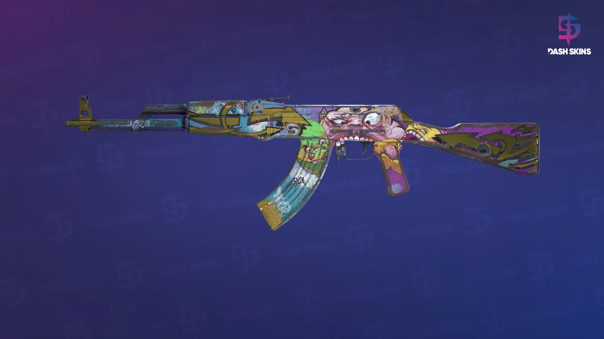 AK-47 | Bê-A-Bá dos Monstros - Frontside Screenshot