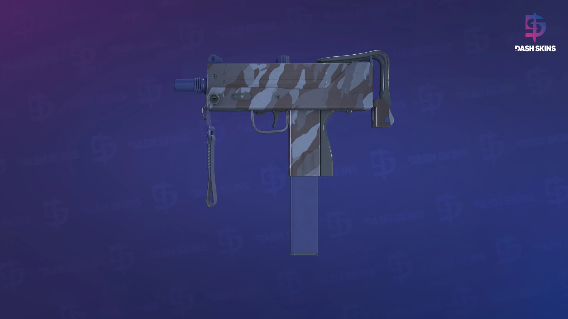 MAC-10 | Camuflagem Tempestuosa - Frontside Screenshot
