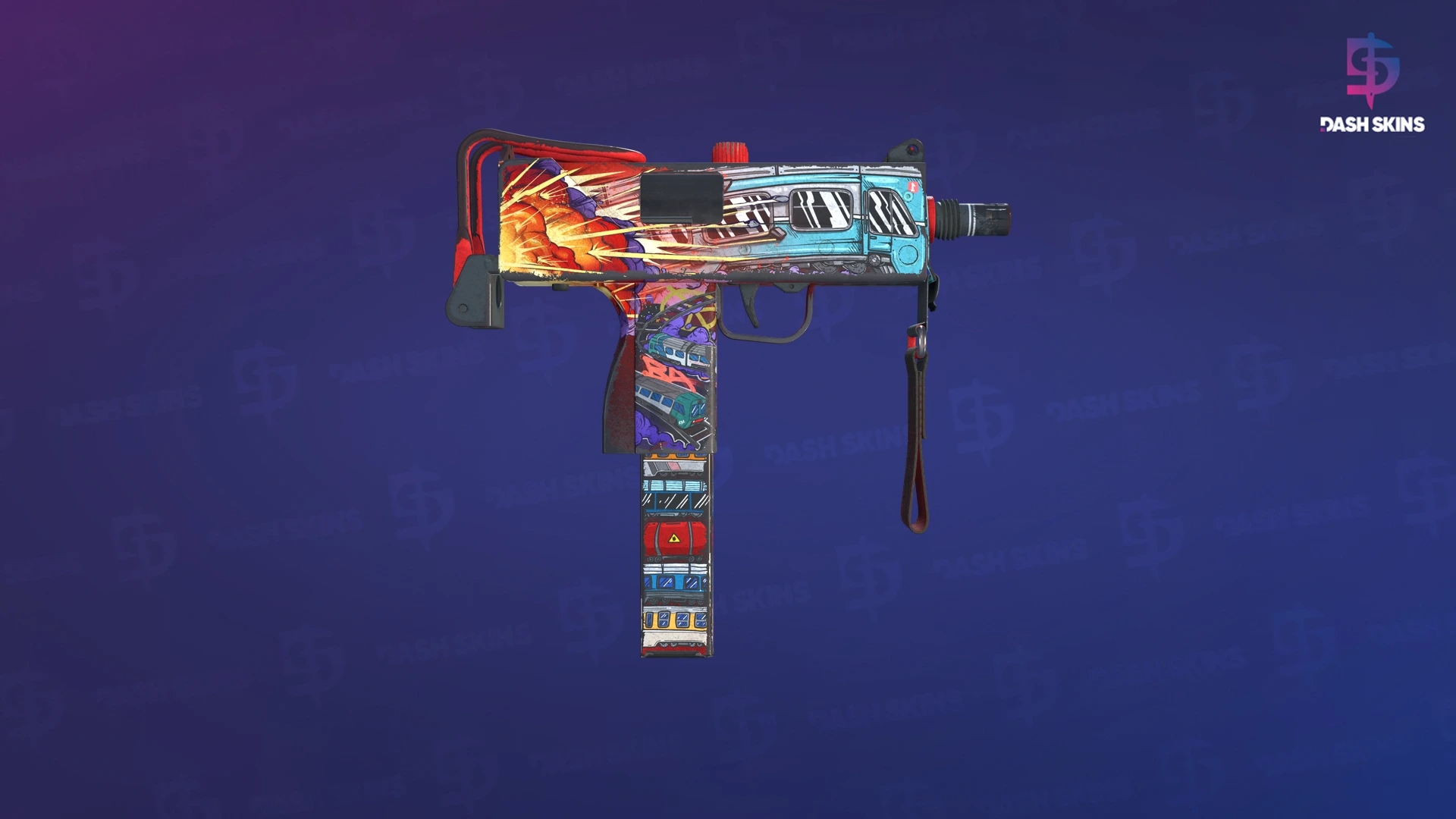 MAC-10 | Descarrilamento - Backside Screenshot