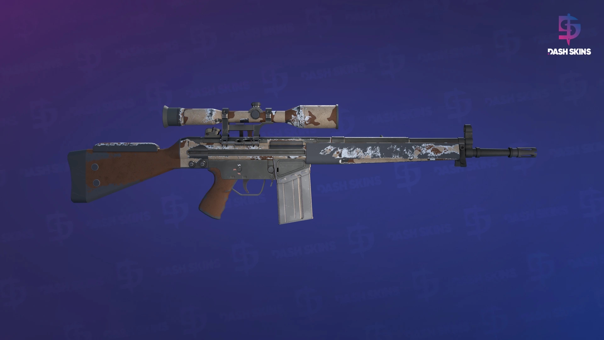 G3SG1 | Tempestade do Deserto - Backside Screenshot