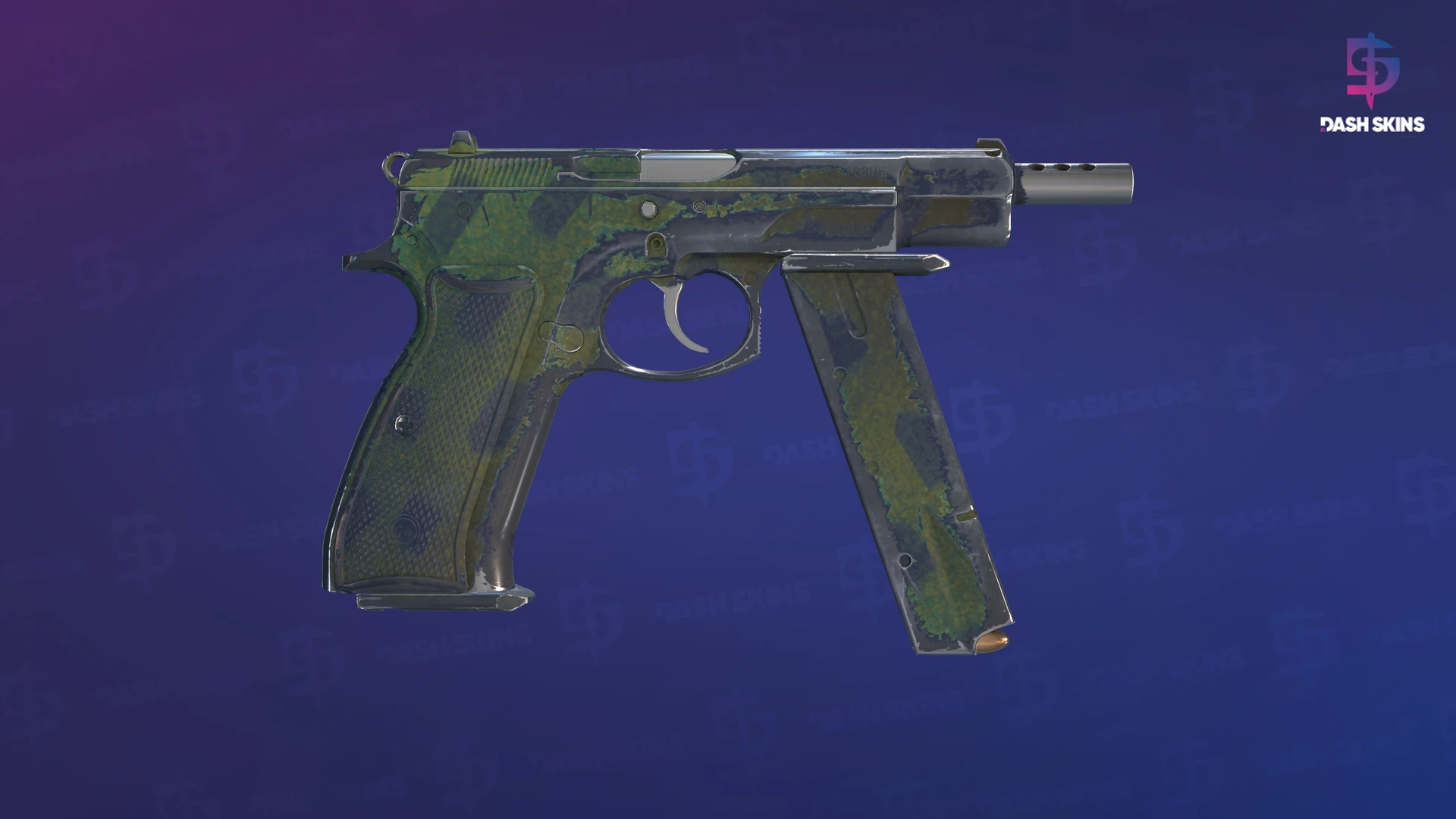 CZ75-Auto | Selva Pontilhada - Backside Screenshot
