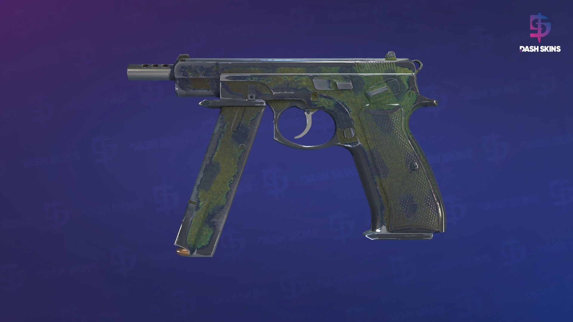 CZ75-Auto | Selva Pontilhada - Frontside Screenshot