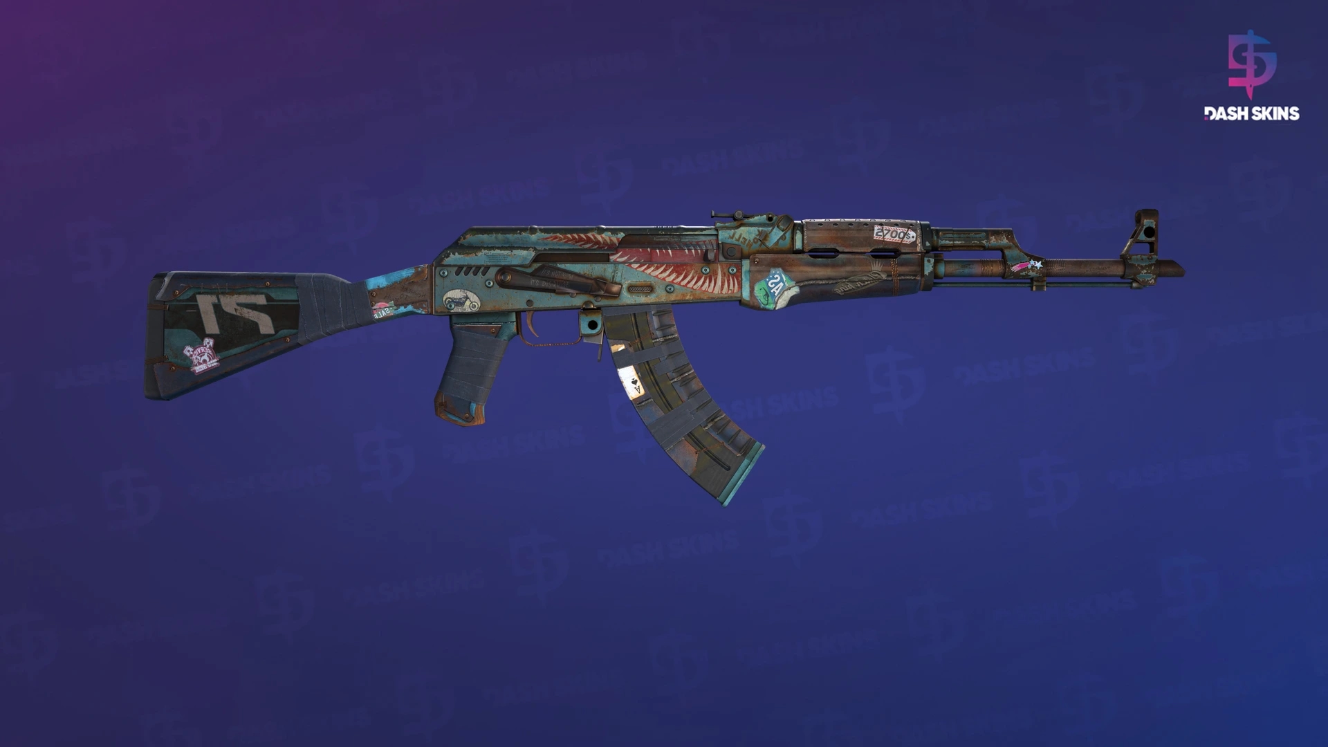 AK-47 | Rat rod - Backside Screenshot