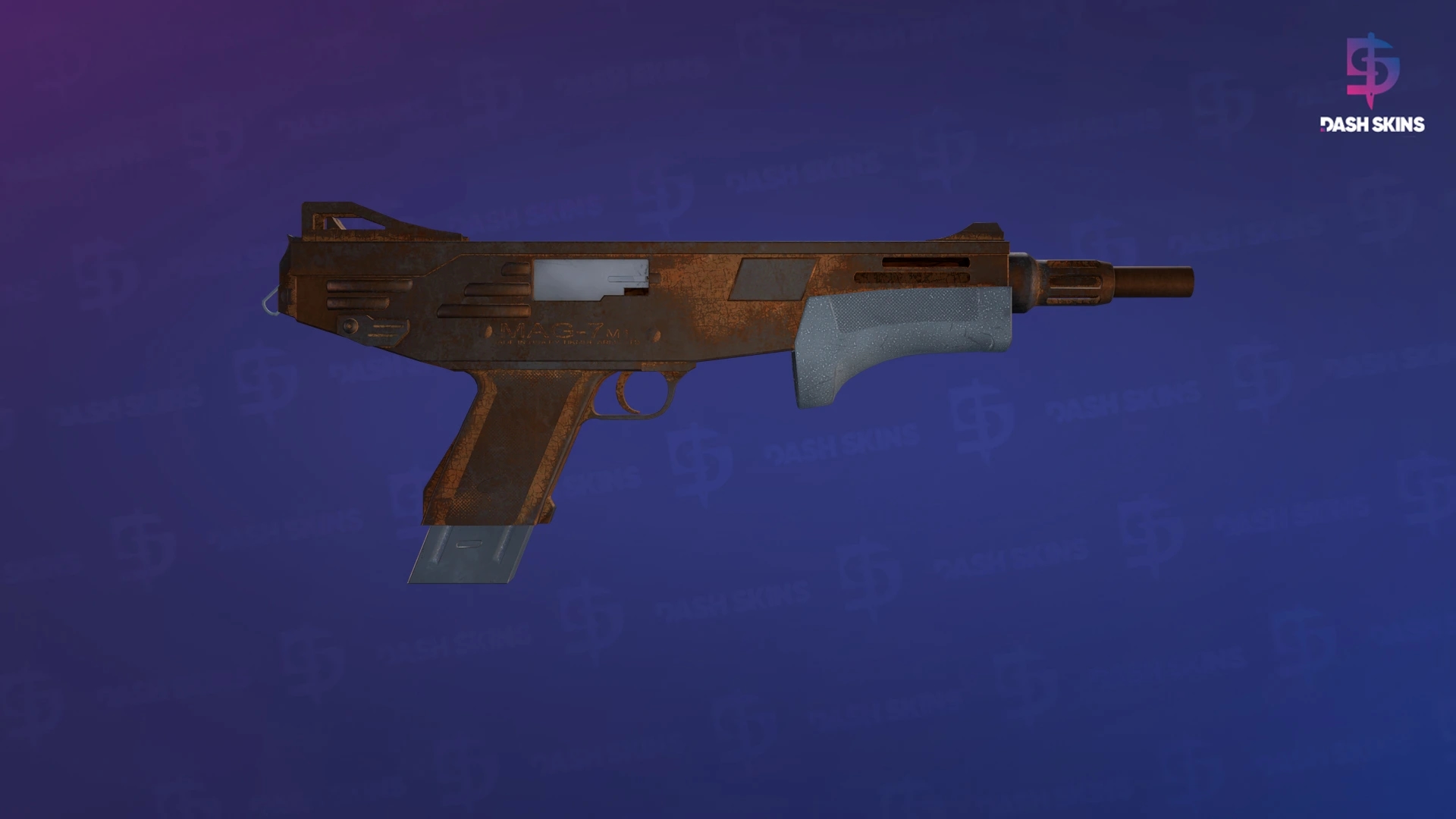 MAG-7 | Revestimento Enferrujado - Backside Screenshot