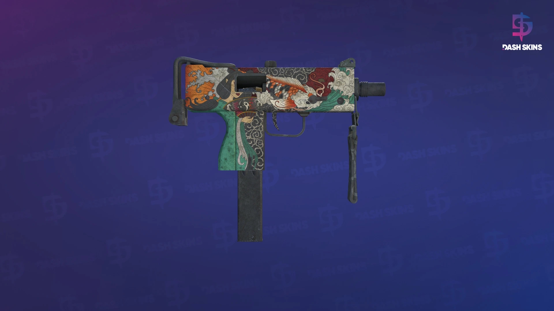 MAC-10 | Fascinação - Backside Screenshot