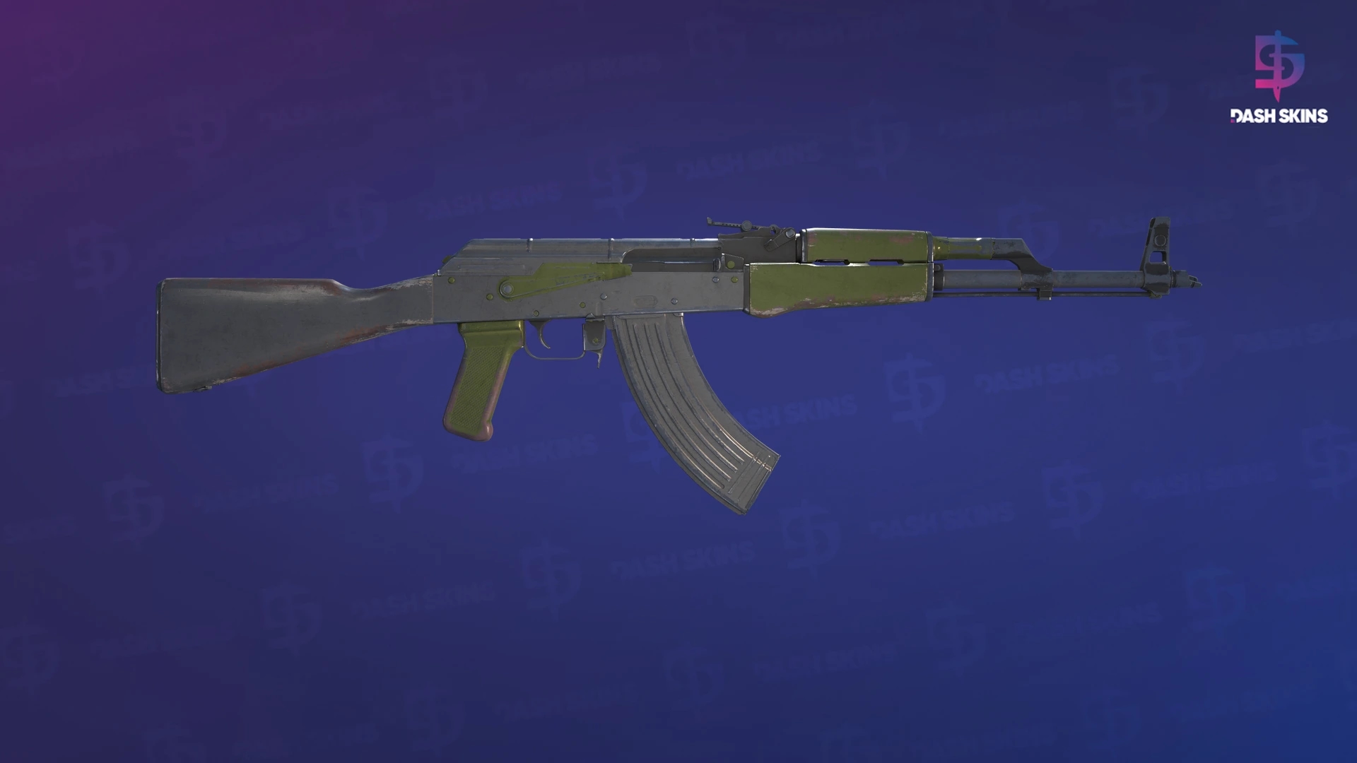 AK-47 | Policamuflagem Oliva - Backside Screenshot