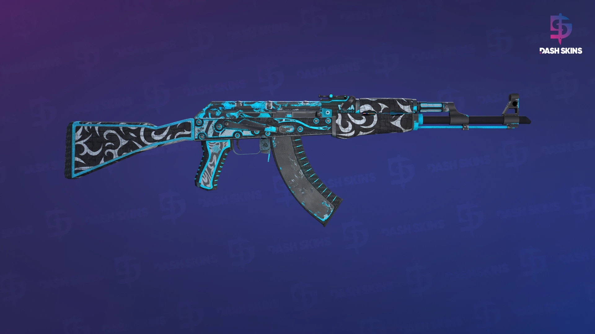 AK-47 | Névoa Frontal - Backside Screenshot