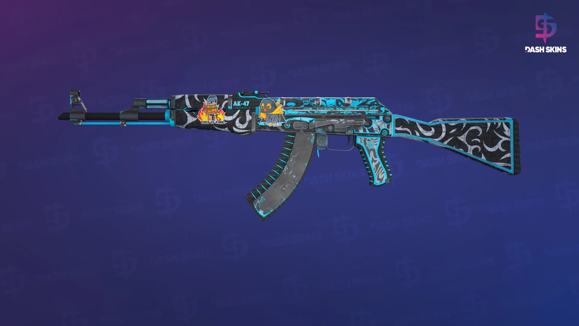 AK-47 | Névoa Frontal - Frontside Screenshot