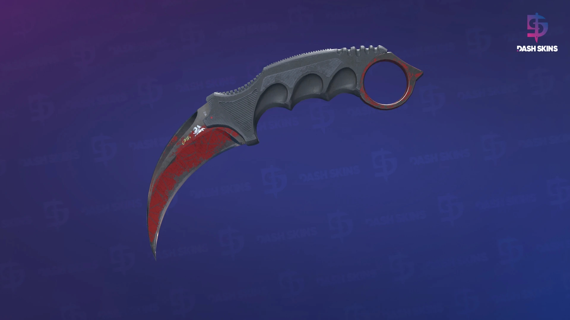 Karambit (★) | Teia Rubra - Frontside Screenshot