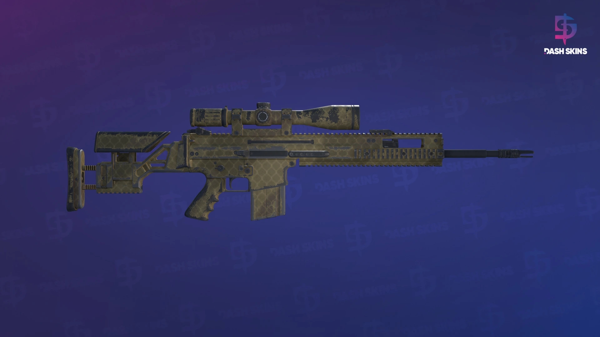 SCAR-20 | Malha de Areia - Backside Screenshot