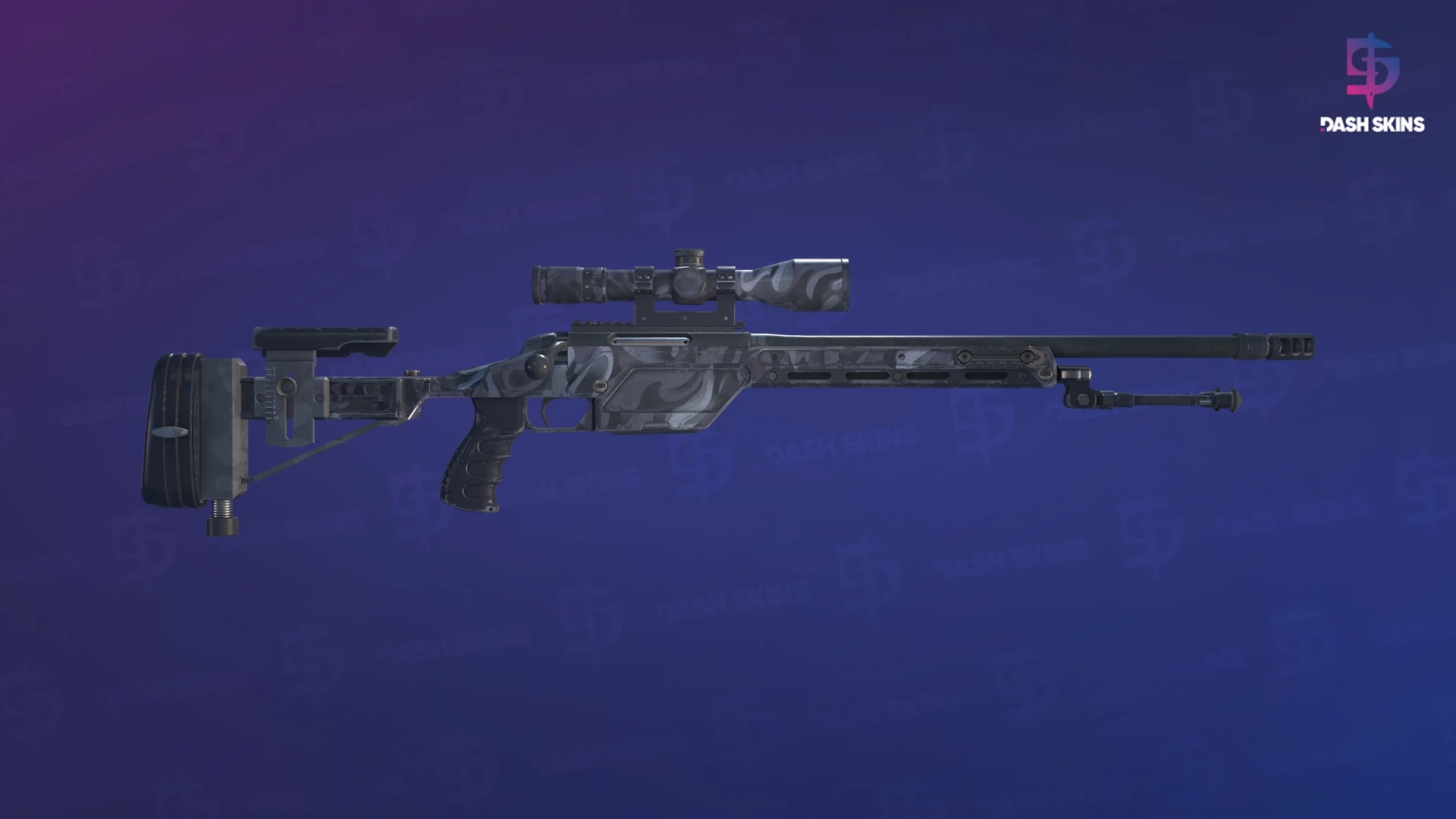 SSG 08 | Fumaça Cinzenta - Backside Screenshot