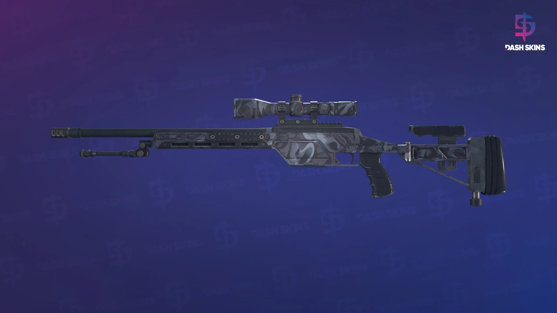 SSG 08 | Fumaça Cinzenta - Frontside Screenshot