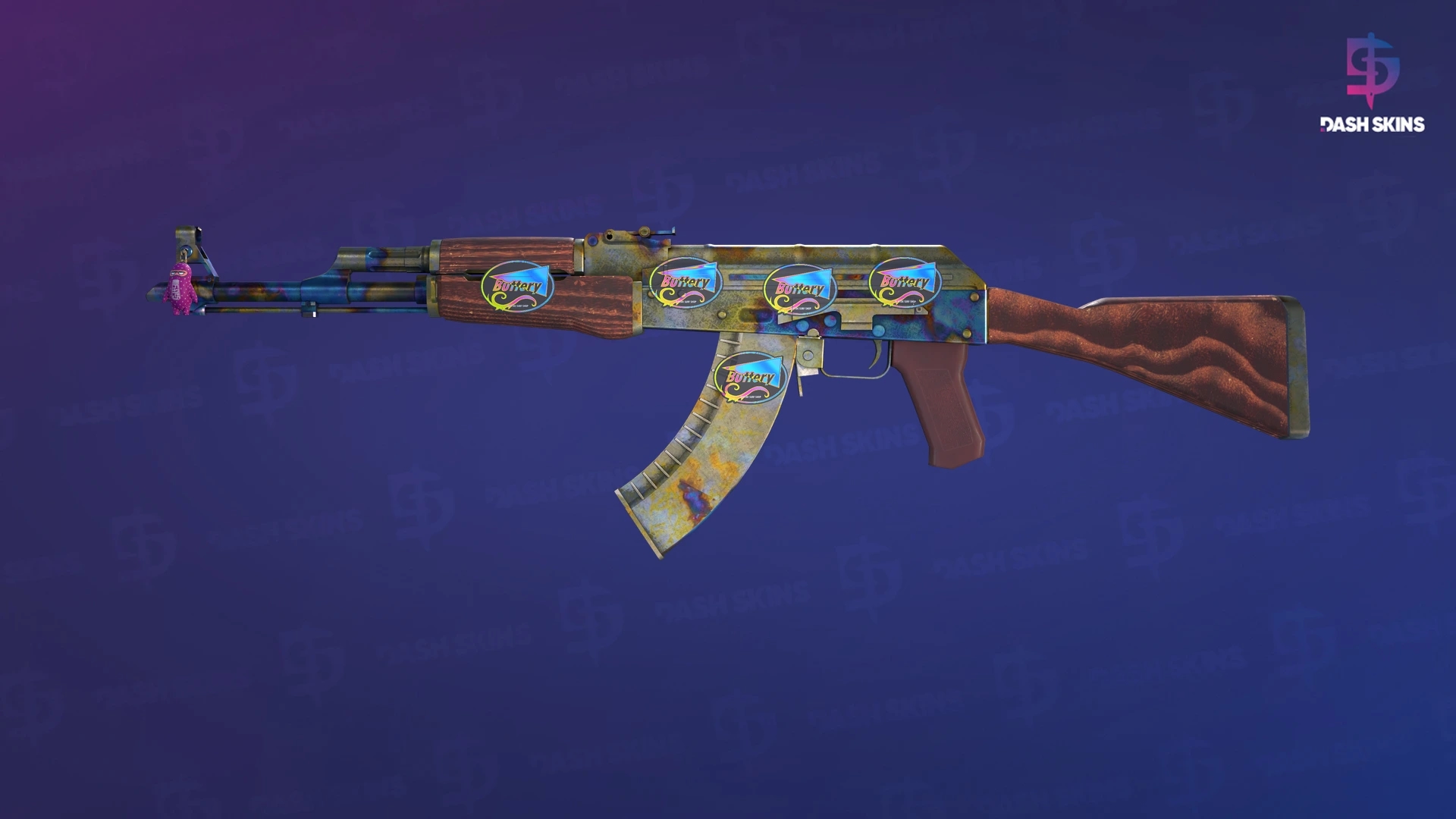 AK-47 | Aquecimento de Aço - Frontside Screenshot