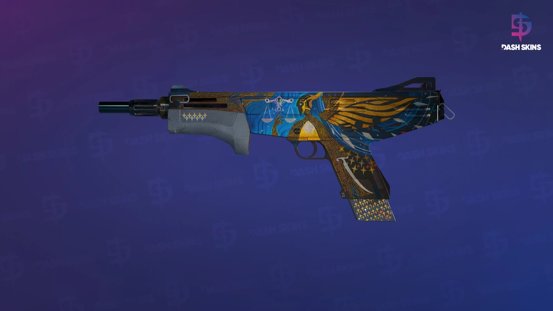 MAG-7 | Justiça - Frontside Screenshot