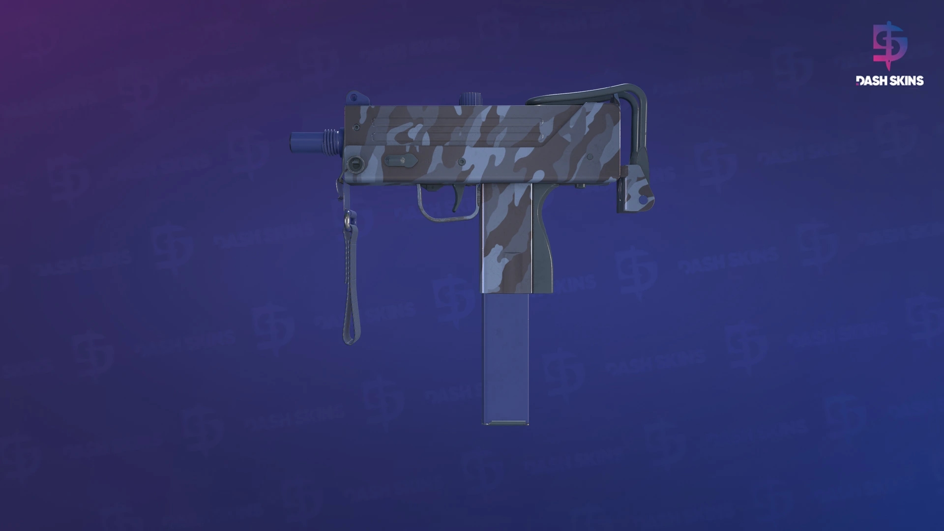 MAC-10 | Camuflagem Tempestuosa - Frontside Screenshot