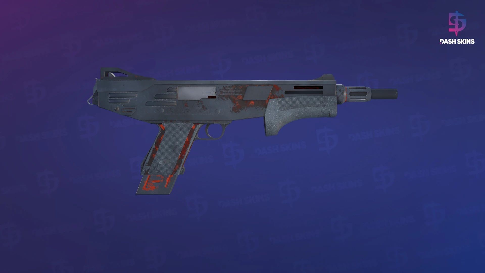 MAG-7 | Vazamento Nuclear - Backside Screenshot