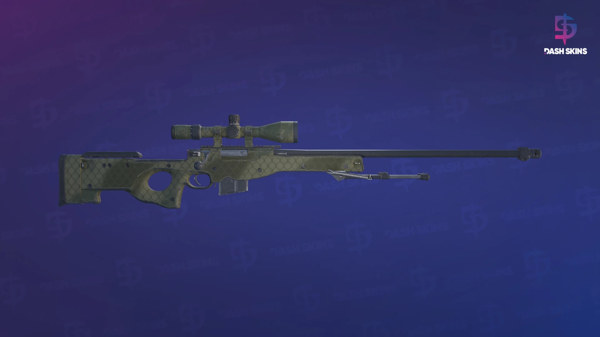 AWP | Grade de Safári - Backside Screenshot