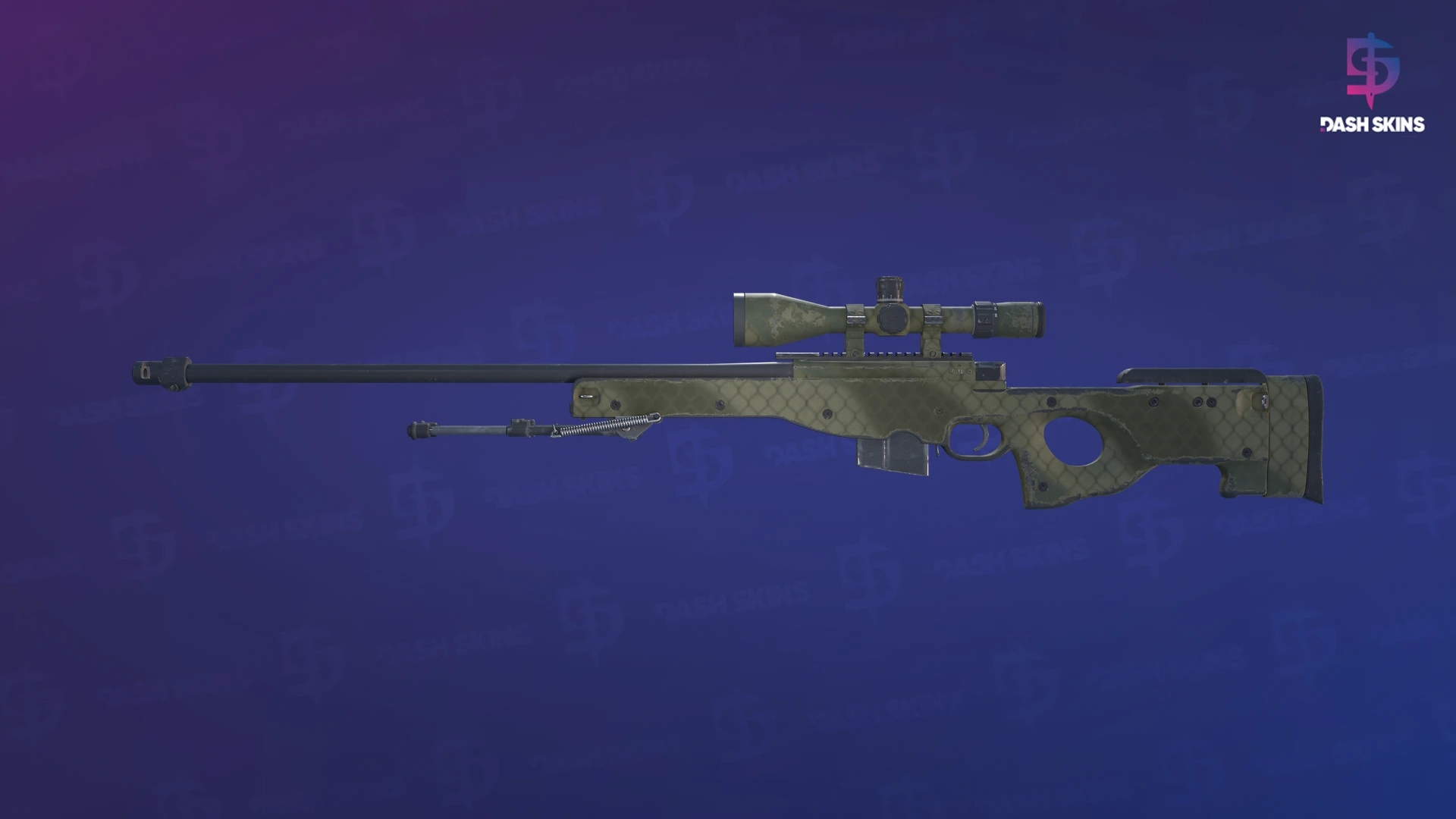 AWP | Grade de Safári - Frontside Screenshot