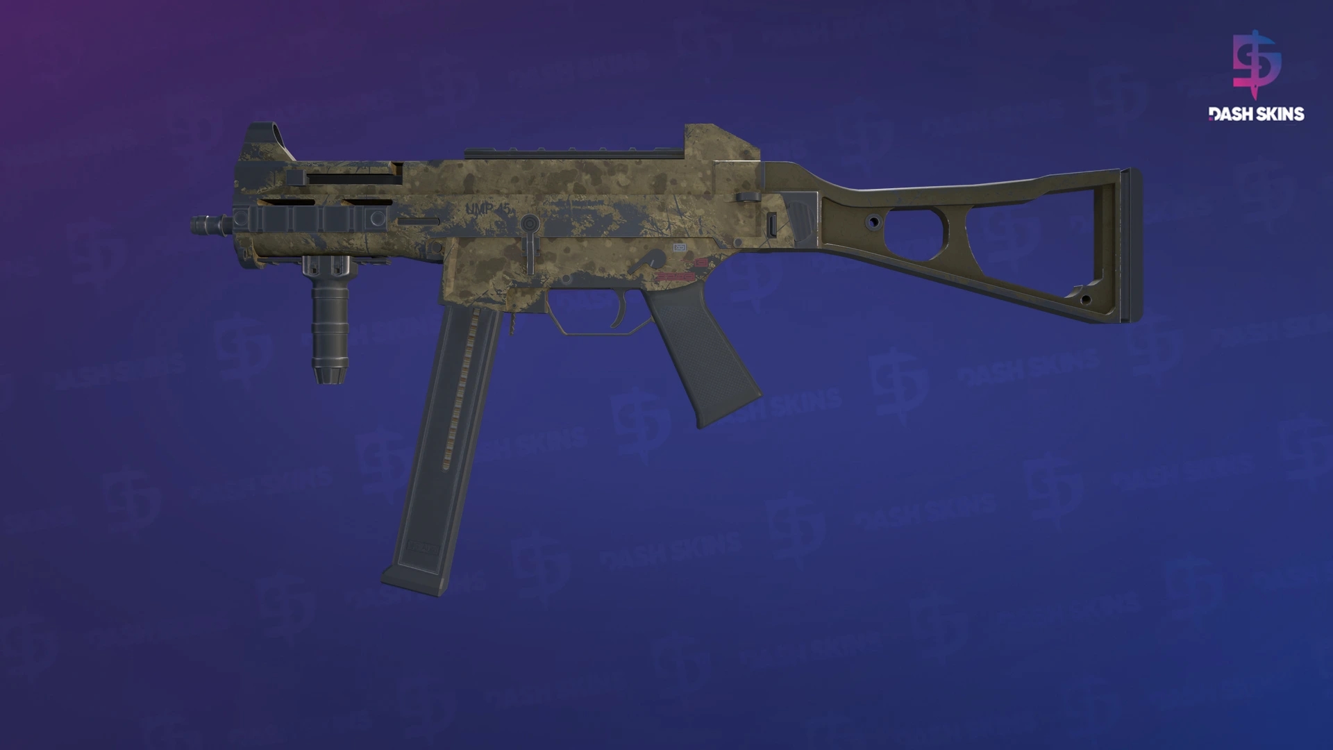 UMP-45 | Lama - Frontside Screenshot