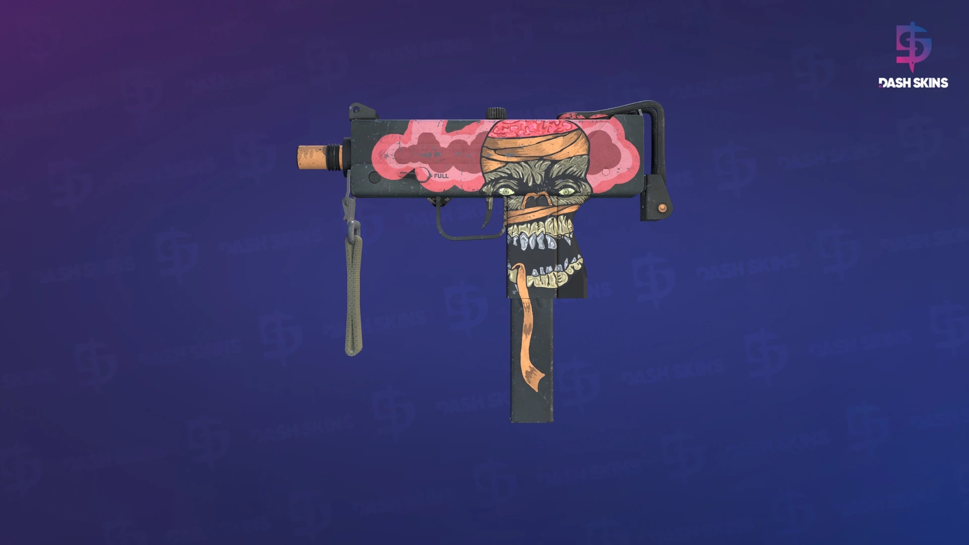 MAC-10 | Amaldiçoado - Frontside Screenshot