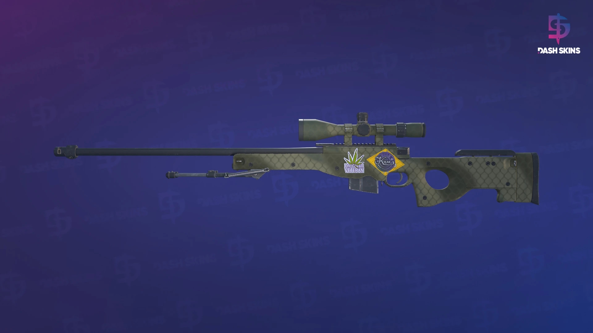 AWP | Grade de Safári - Frontside Screenshot