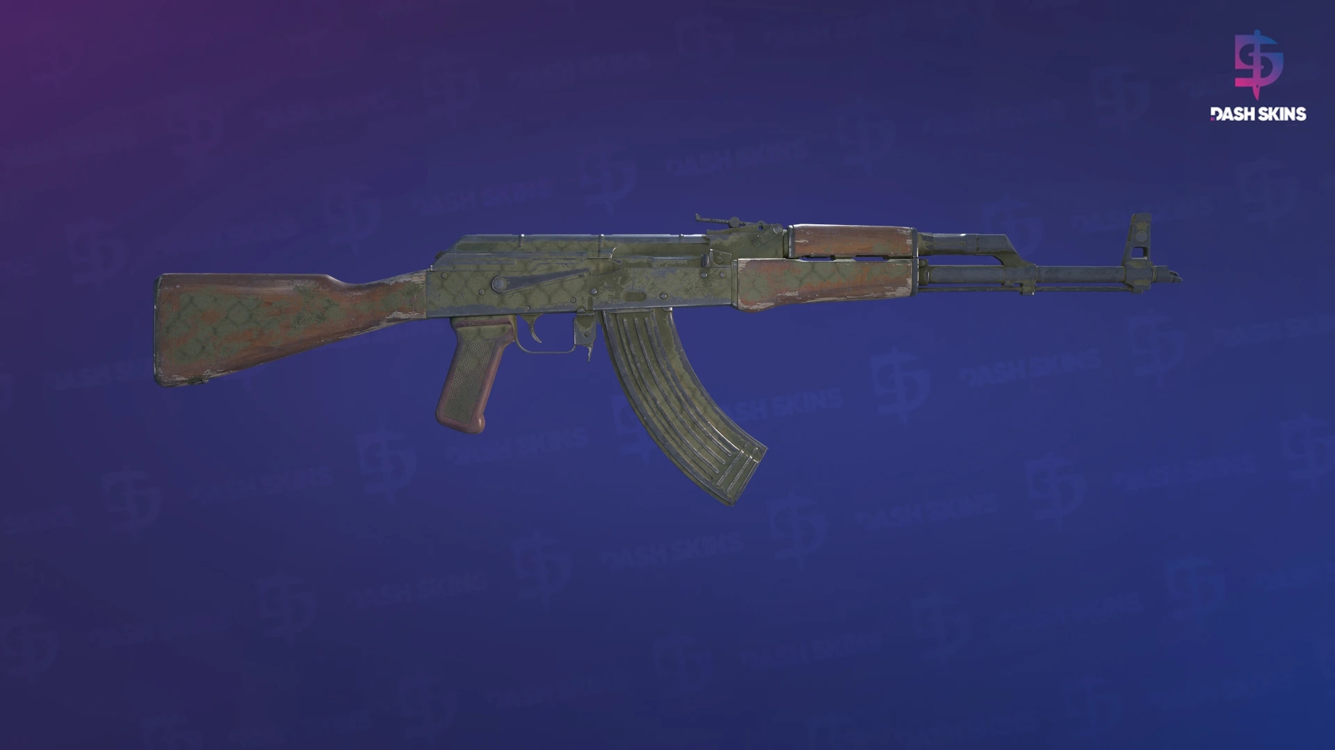 AK-47 | Grade de Safári - Backside Screenshot