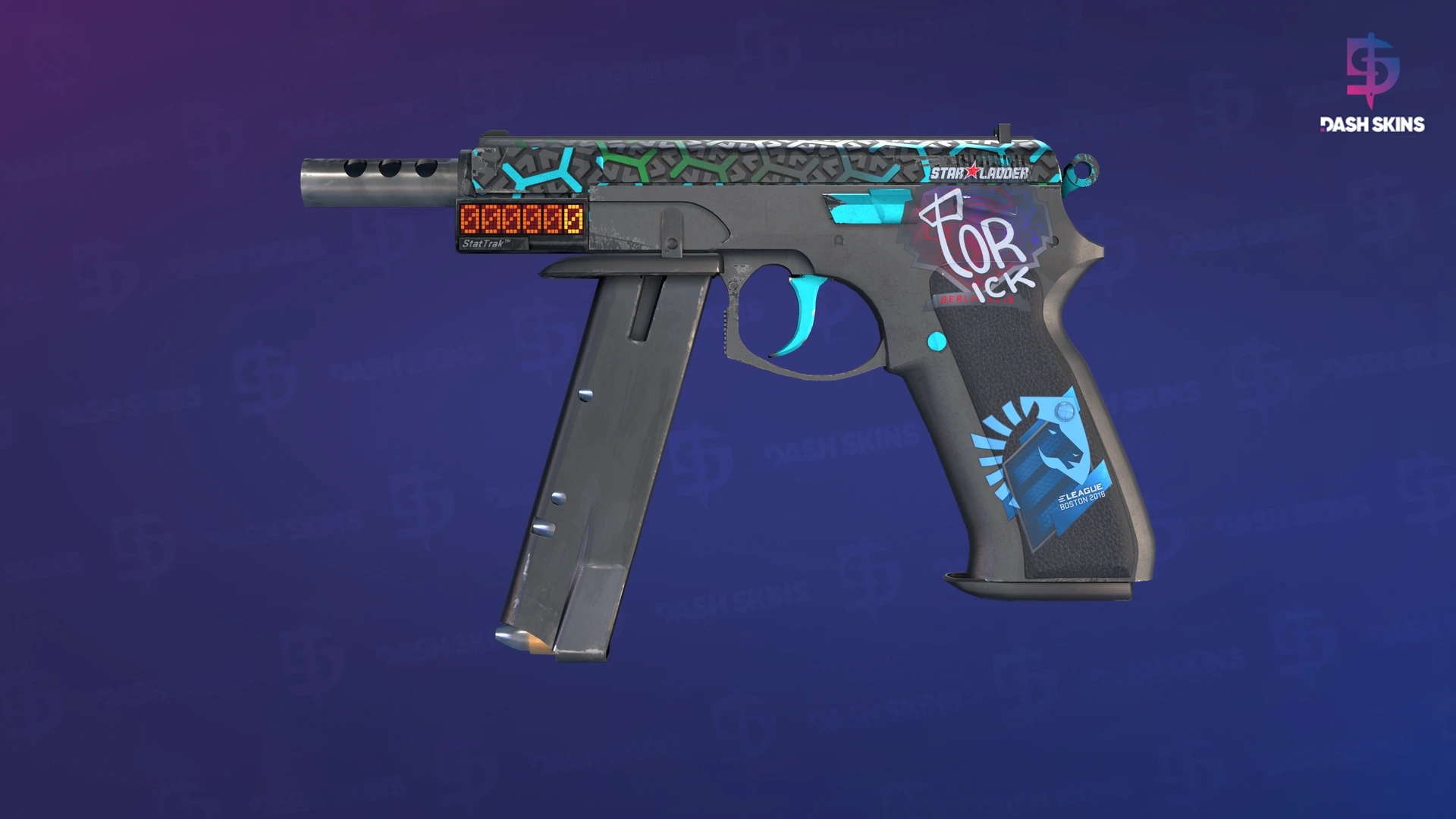 CZ75-Auto (StatTrak™) | Polímero - Frontside Screenshot