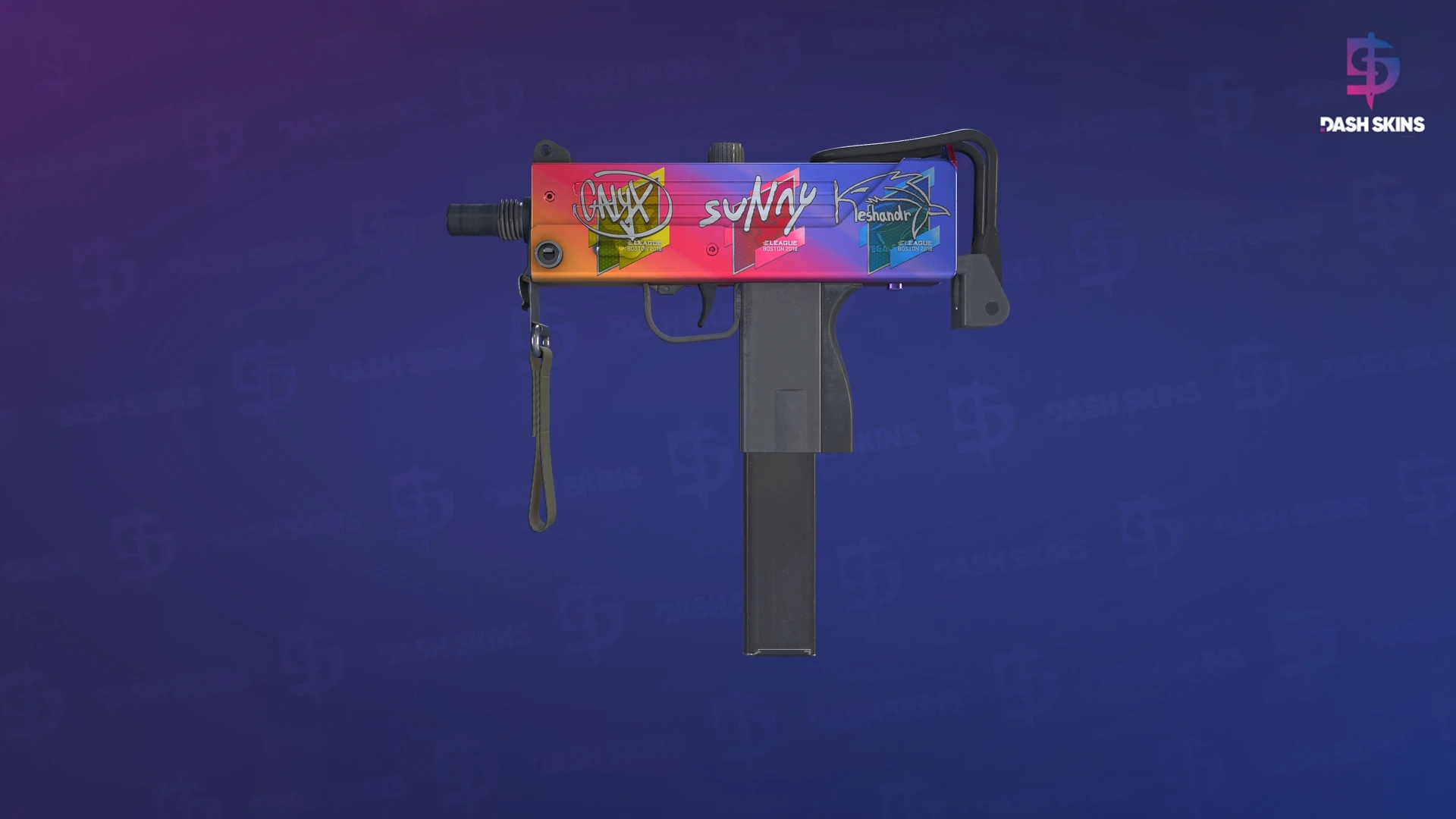 MAC-10 | Degradê - Frontside Screenshot