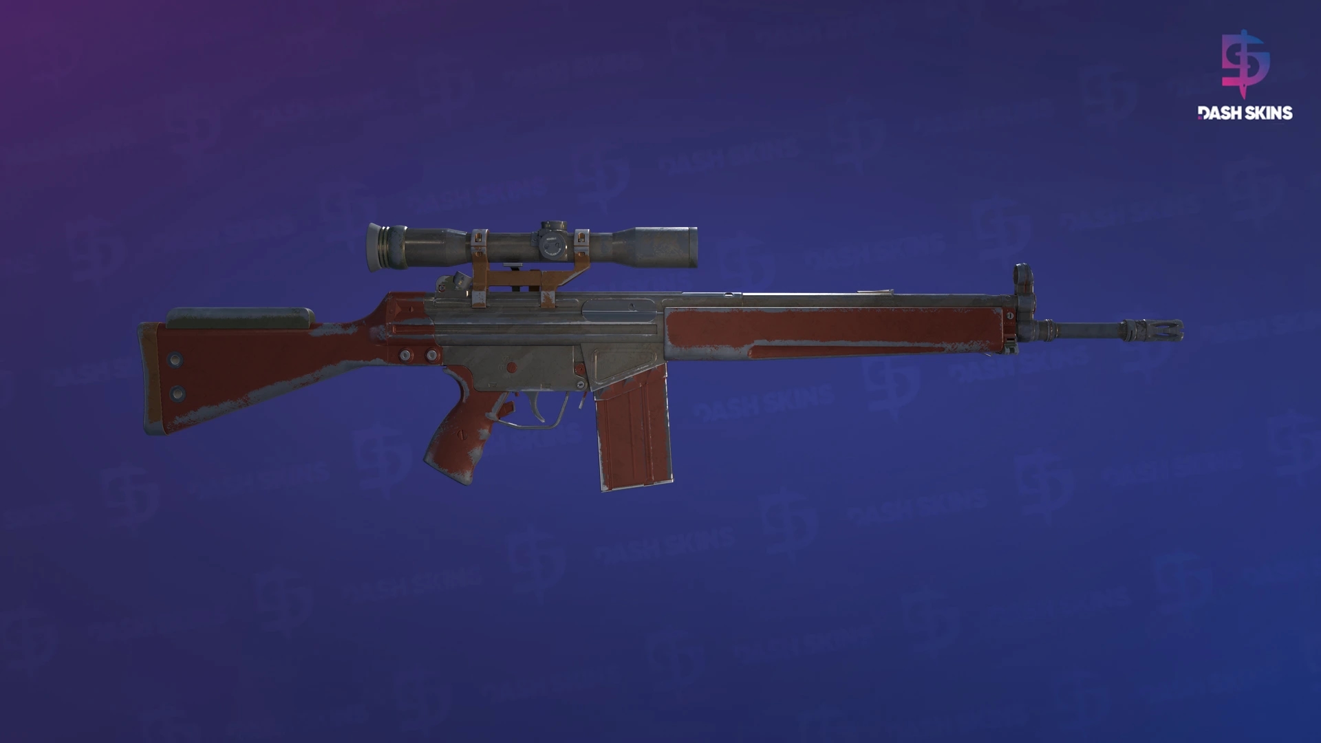 G3SG1 | Jaspe Vermelho - Backside Screenshot