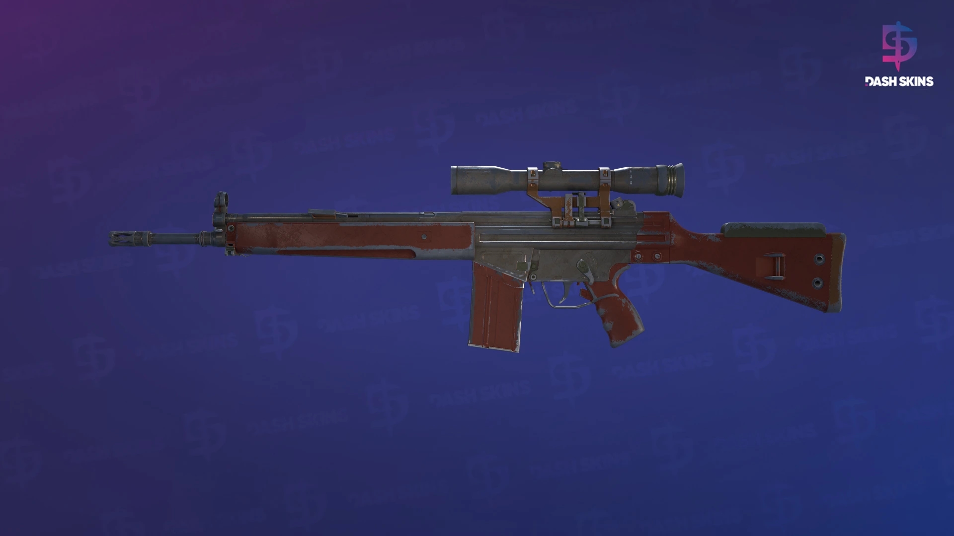 G3SG1 | Jaspe Vermelho - Frontside Screenshot