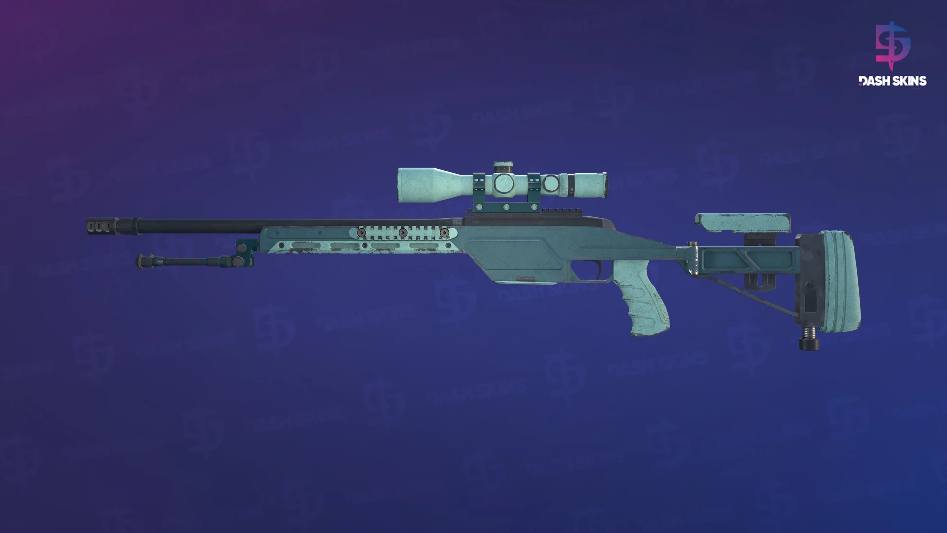 SSG 08 | Azul Elegante - Frontside Screenshot