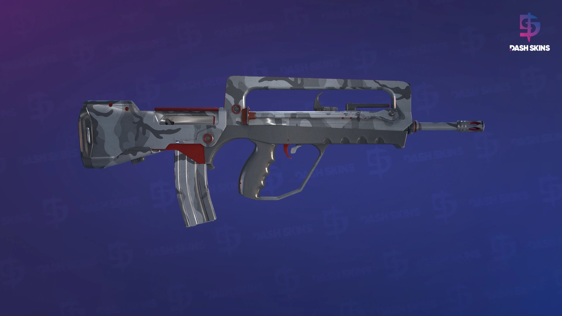 FAMAS | Fantasma Cinza - Backside Screenshot