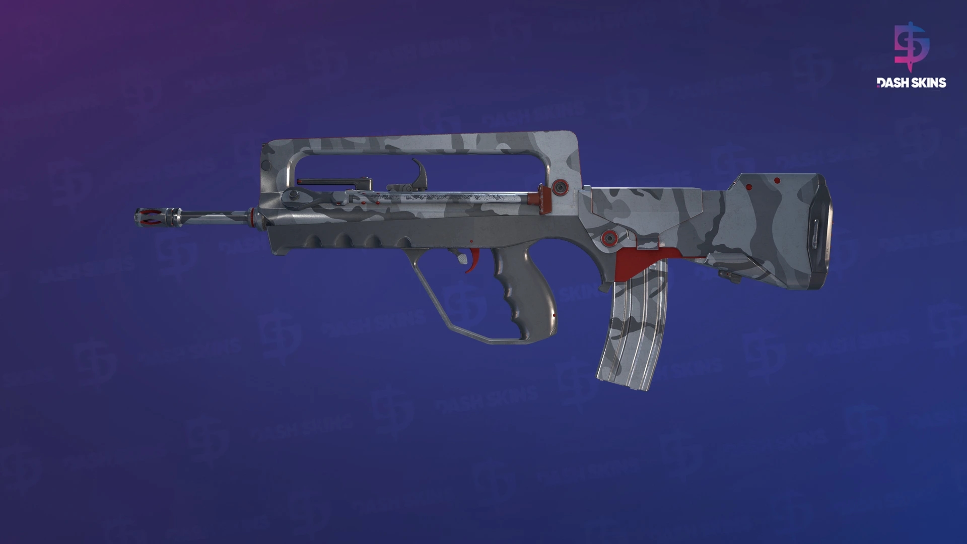 FAMAS | Fantasma Cinza - Frontside Screenshot