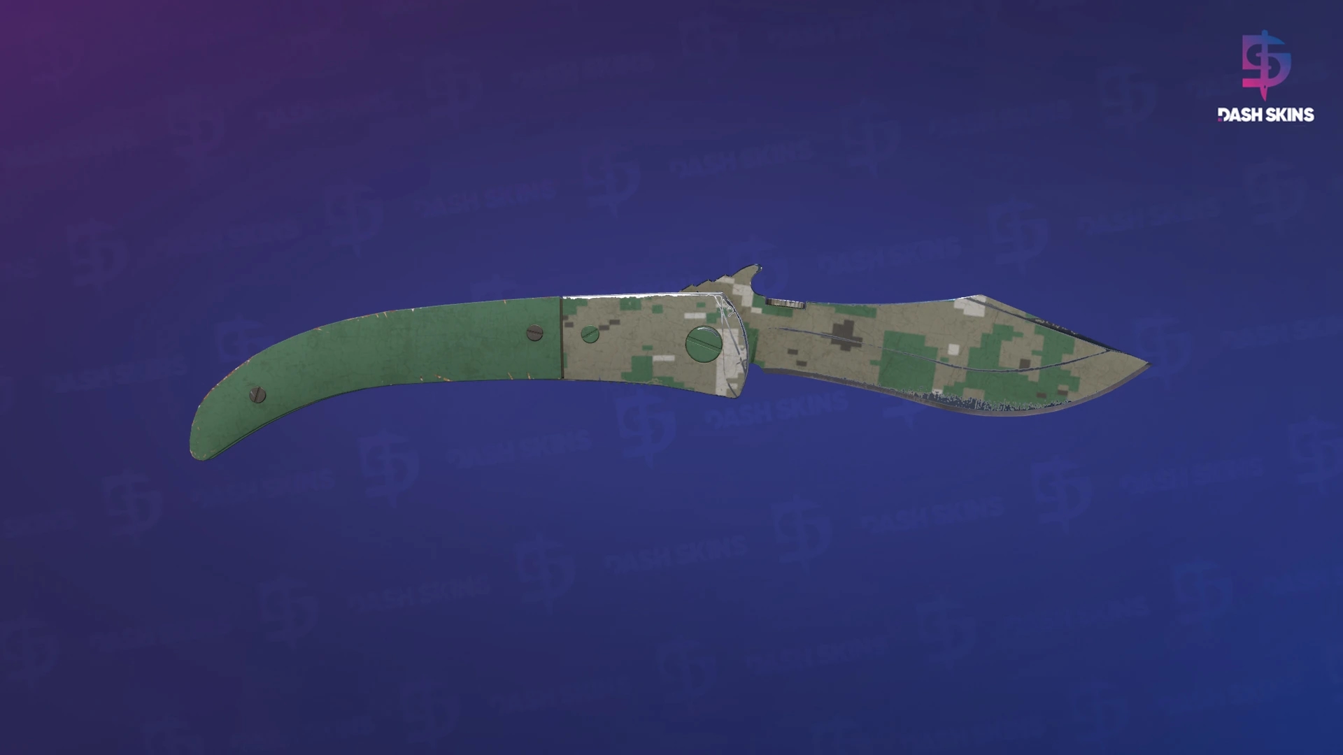 Faca Navaja (★) | Camuflagem Digital — Floresta - Frontside Screenshot