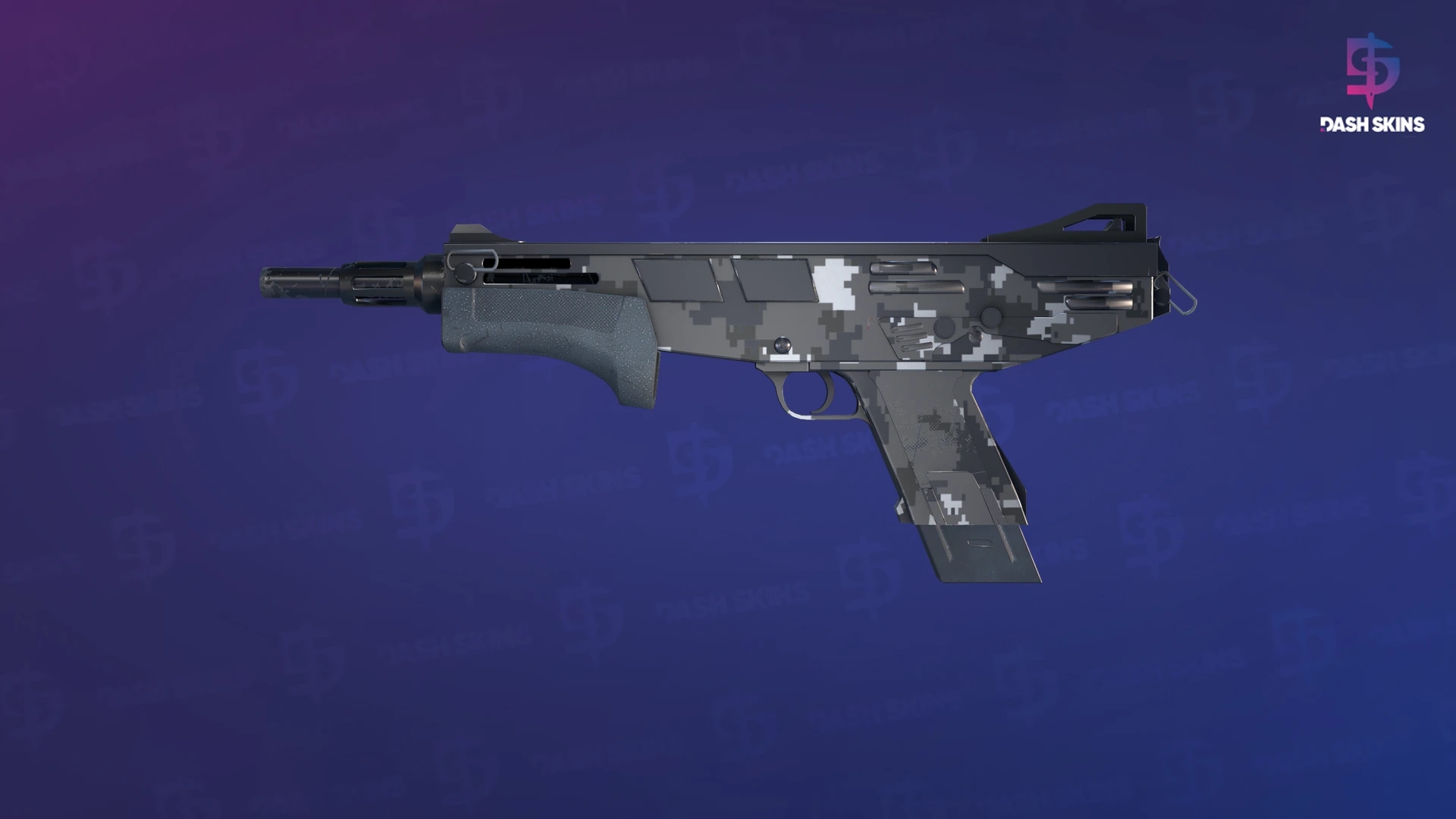 MAG-7 | Camuflagem Digital — Metálico - Frontside Screenshot