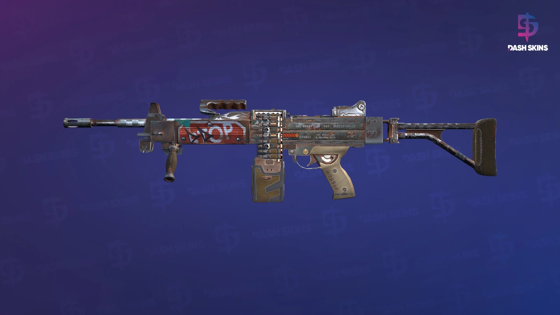 Negev (StatTrak™) | Me Solta - Frontside Screenshot