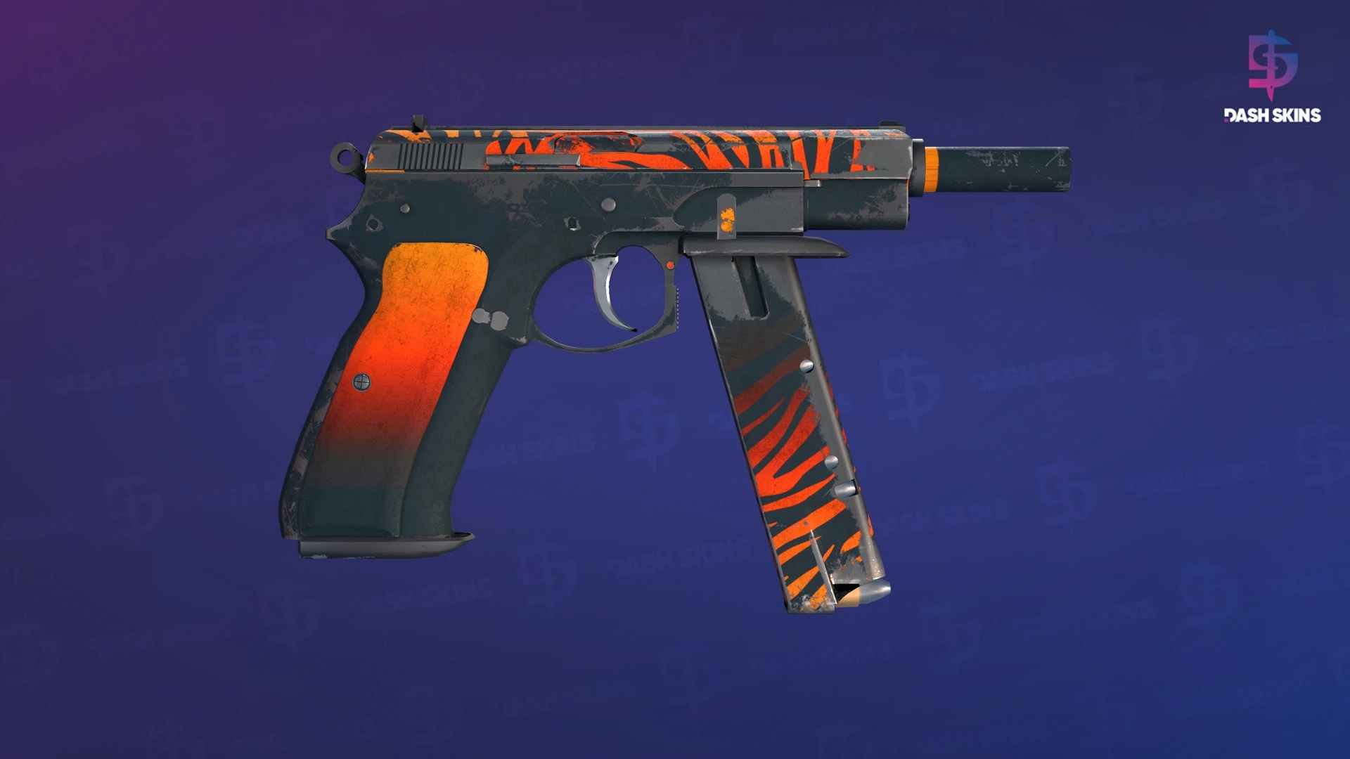 CZ75-Auto | Tigris - Backside Screenshot
