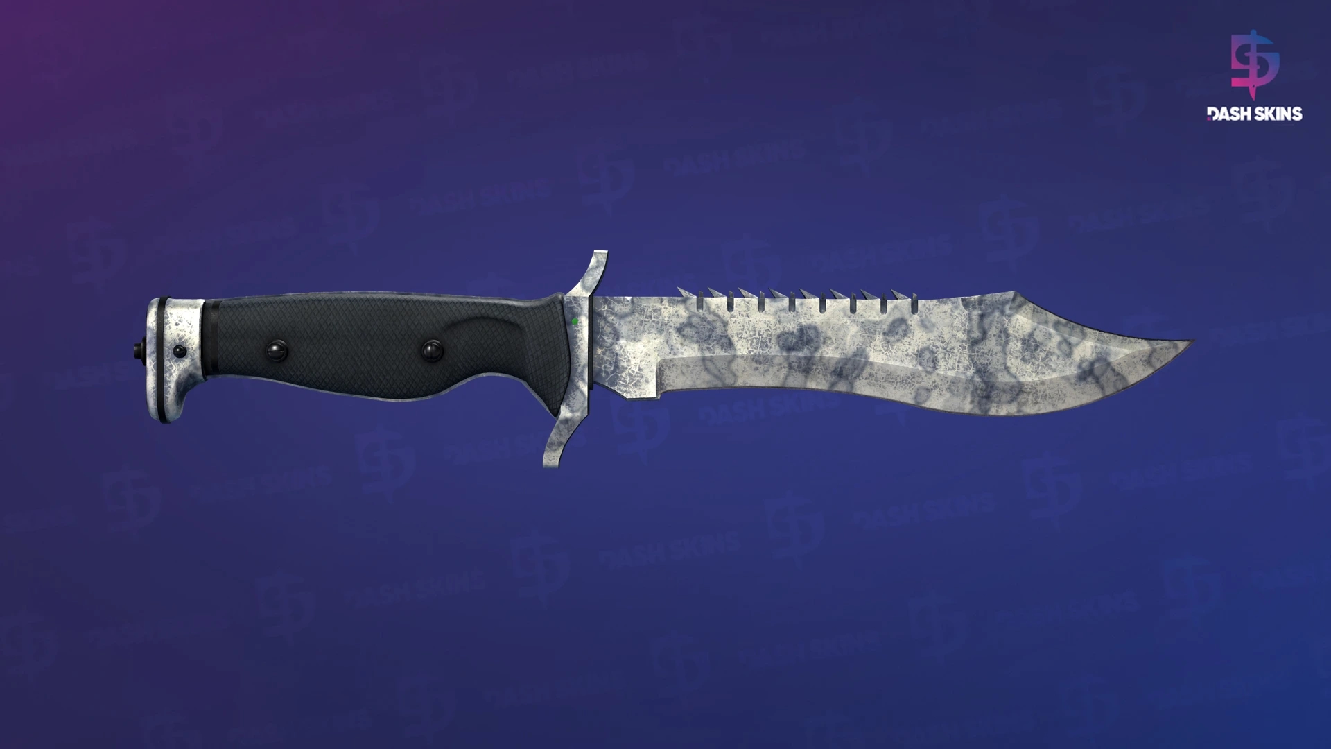 Faca Bowie (★) | Manchado - Frontside Screenshot