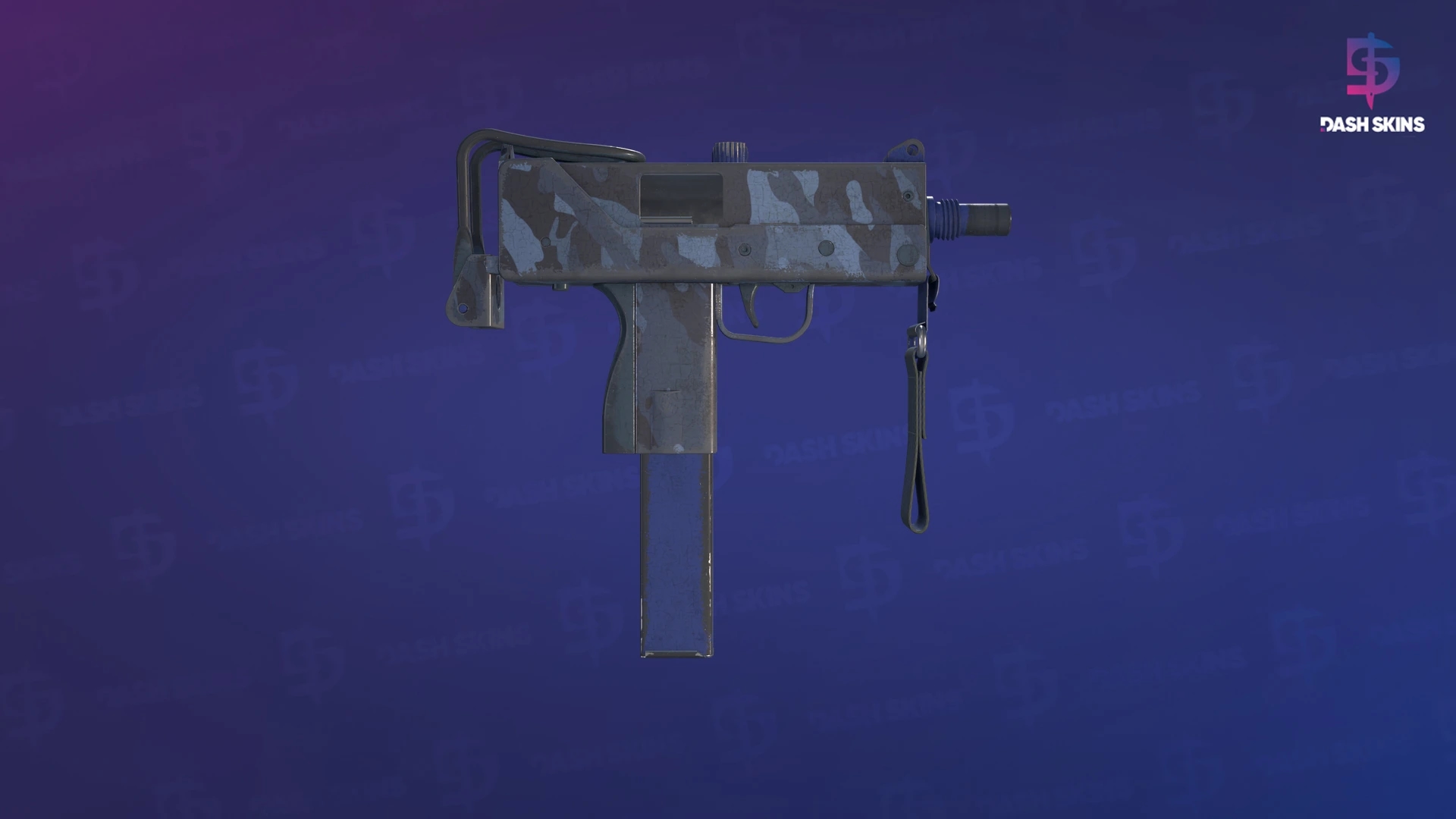 MAC-10 | Camuflagem Tempestuosa - Backside Screenshot