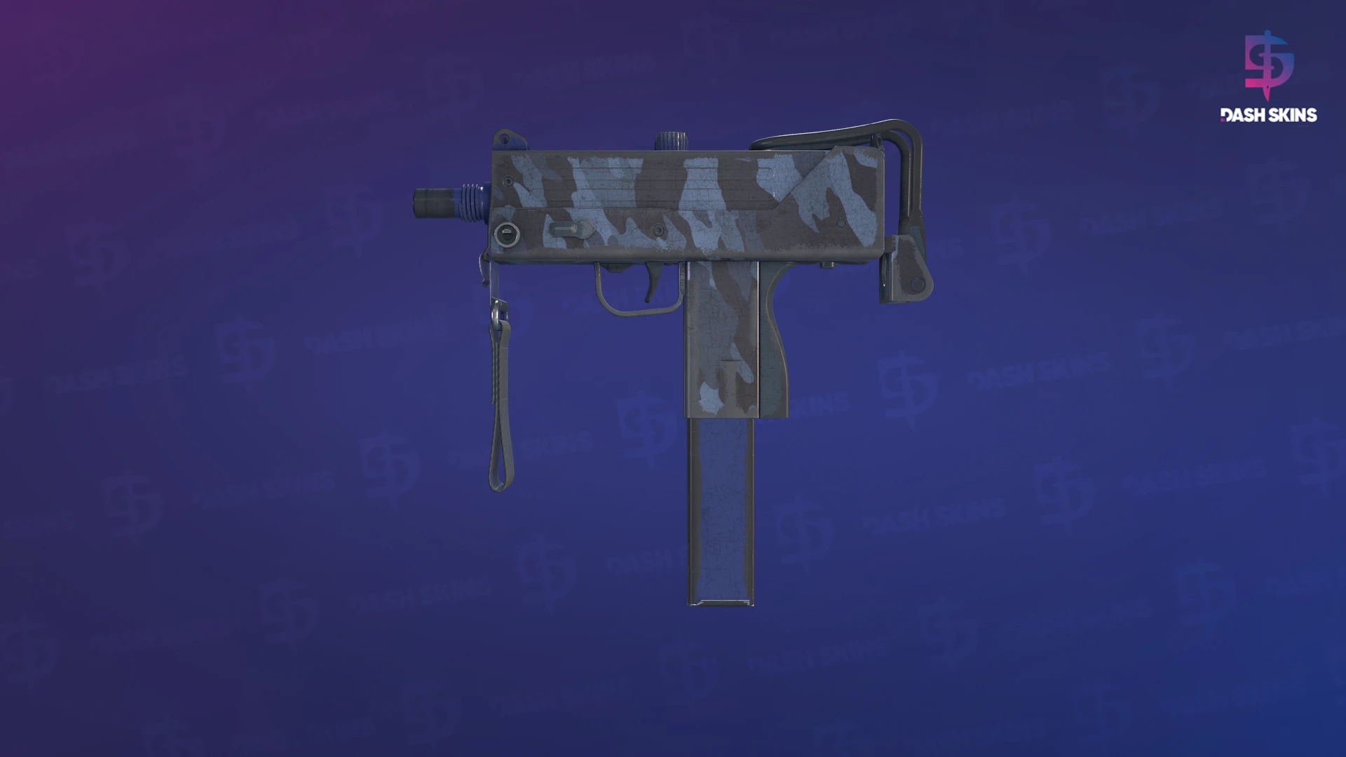 MAC-10 | Camuflagem Tempestuosa - Frontside Screenshot