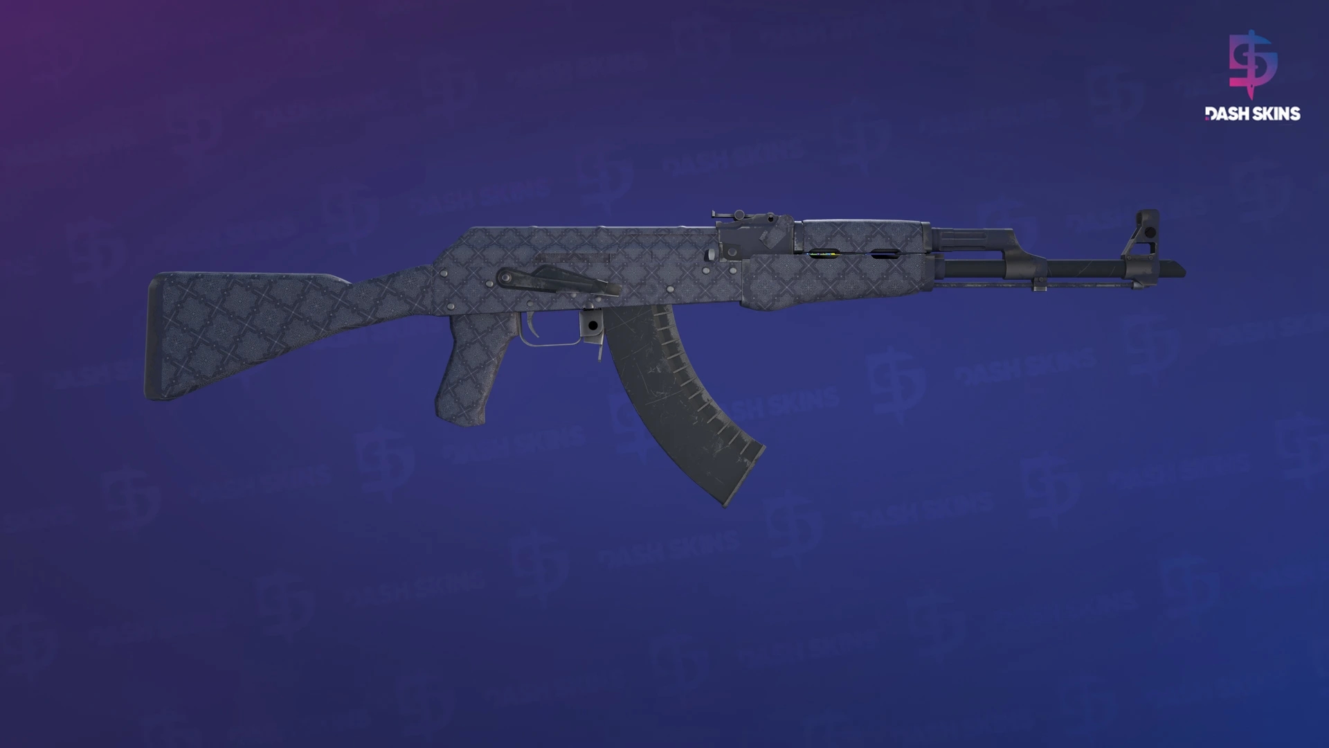 AK-47 | Barroco Roxo - Backside Screenshot