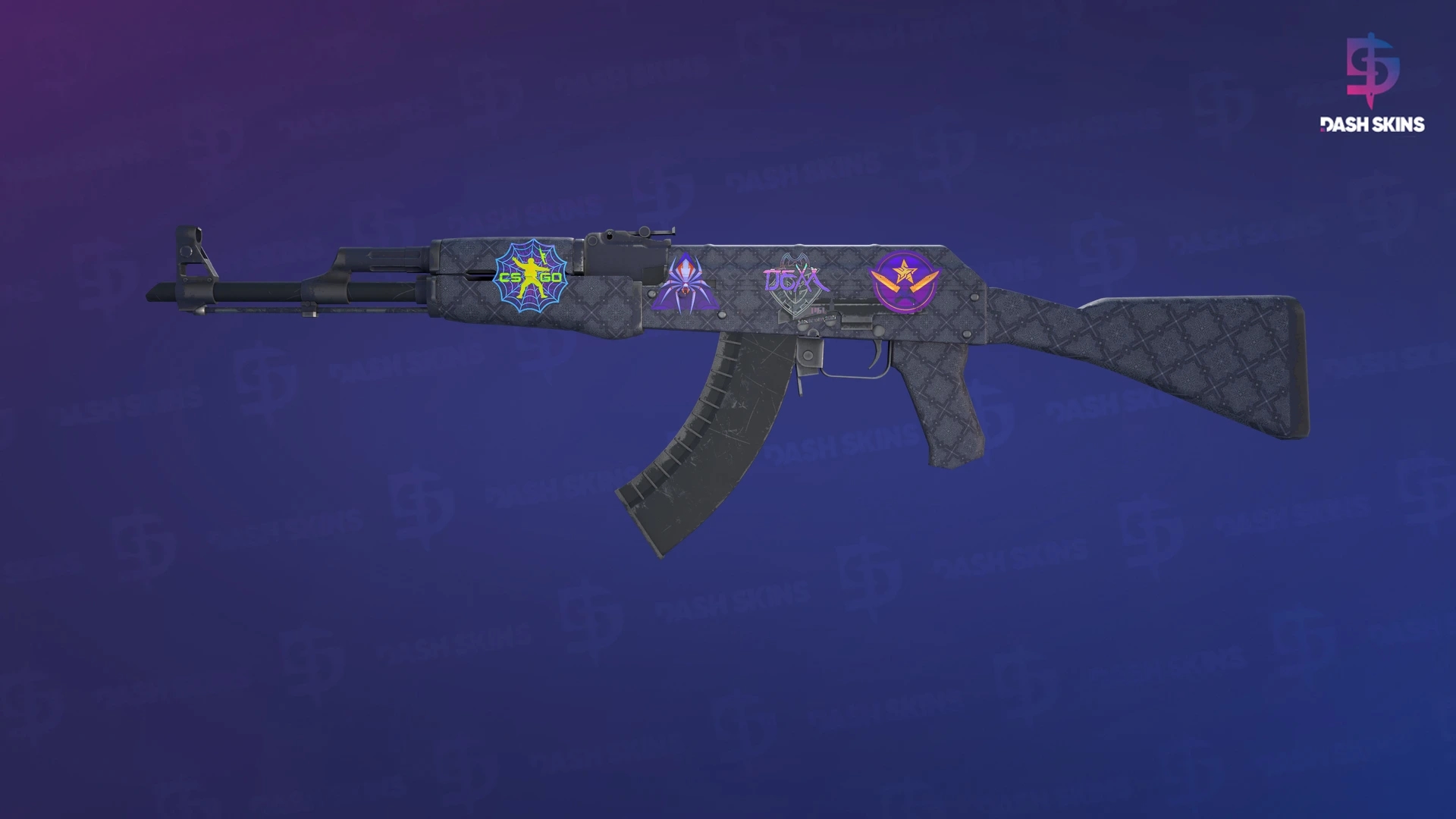 AK-47 | Barroco Roxo - Frontside Screenshot